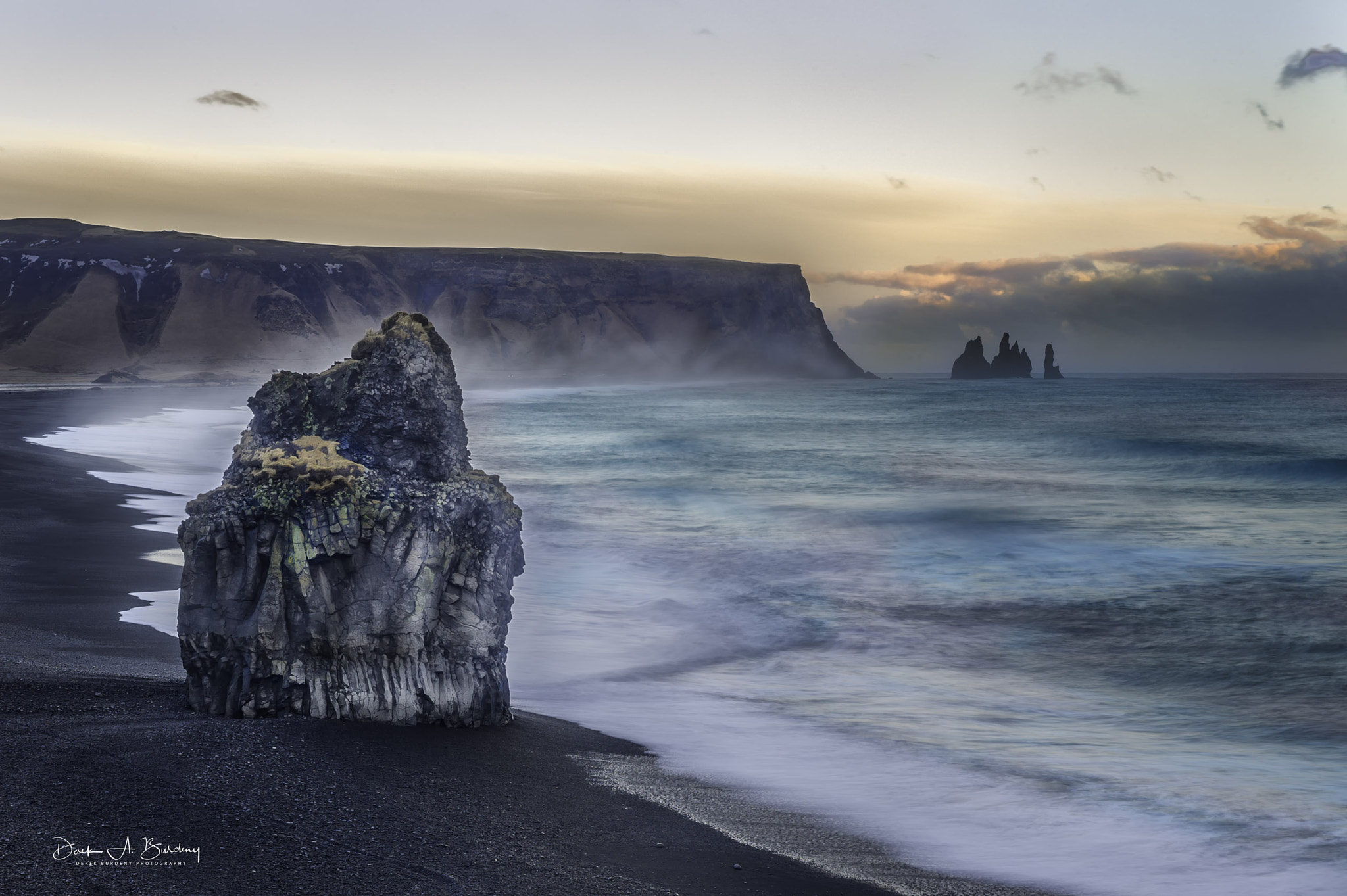Nikon D3S sample photo. Vik sunset photography