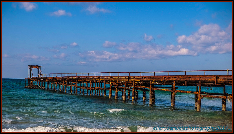 Fujifilm X-E1 + Fujifilm XF 18-55mm F2.8-4 R LM OIS sample photo. Atlit beach and pier photography