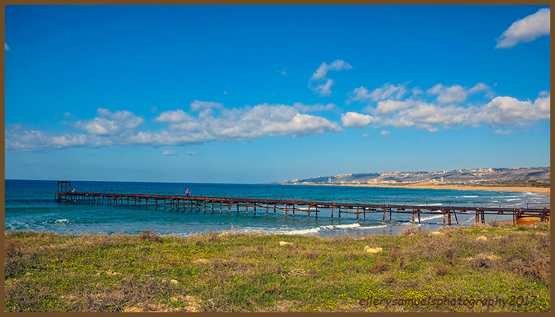 Fujifilm X-E1 + Fujifilm XF 18-55mm F2.8-4 R LM OIS sample photo. Atlit beach and pier photography
