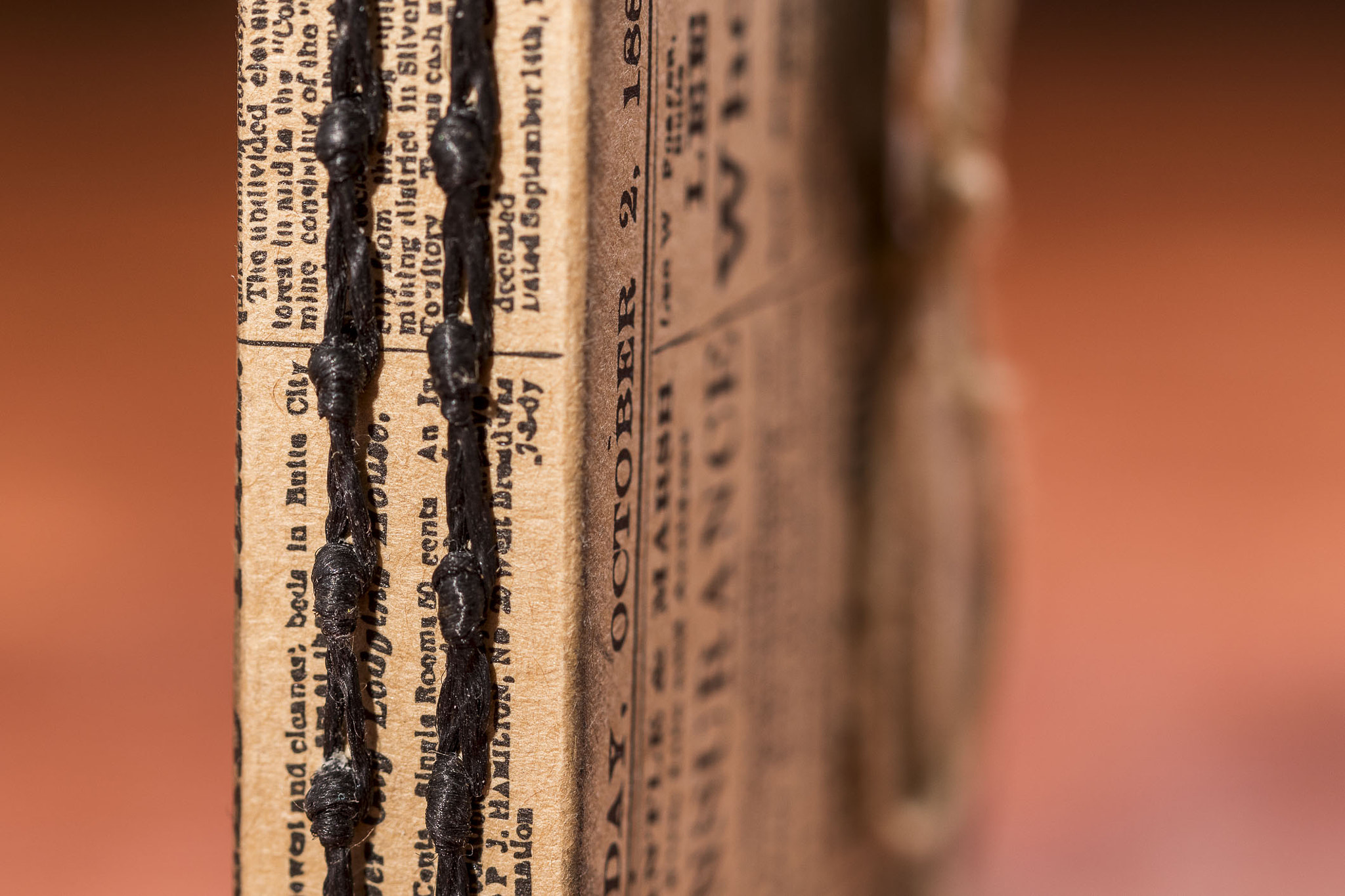 Canon EF 100mm F2.8 Macro USM sample photo. Bookbiding photography