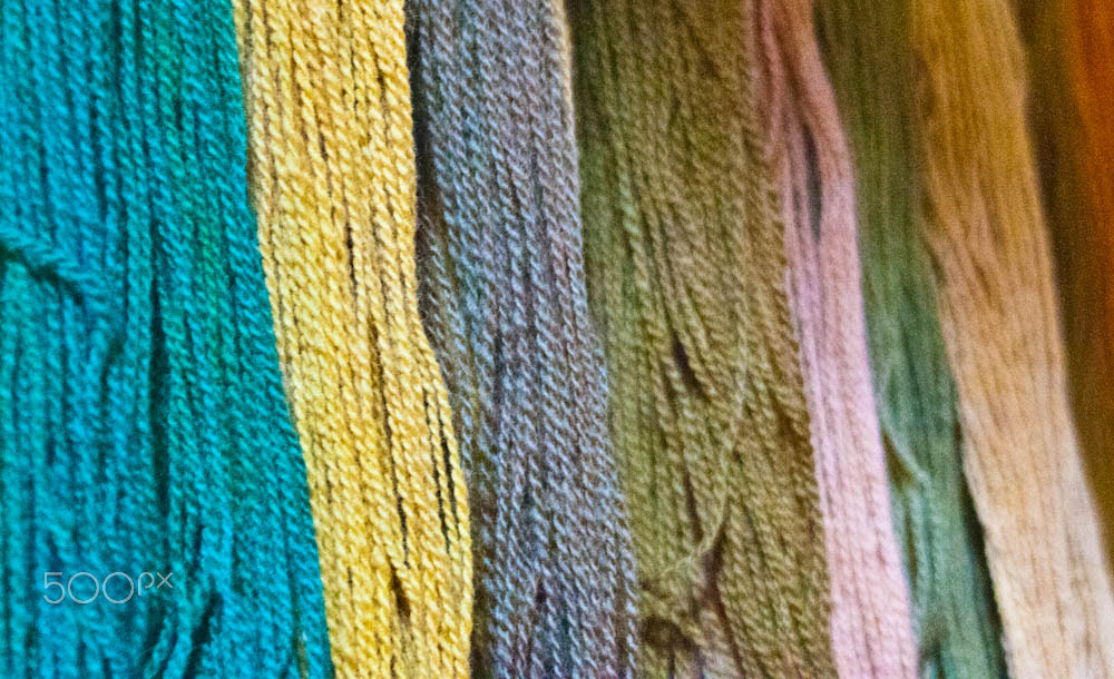 Nikon D300S sample photo. Yarn photography