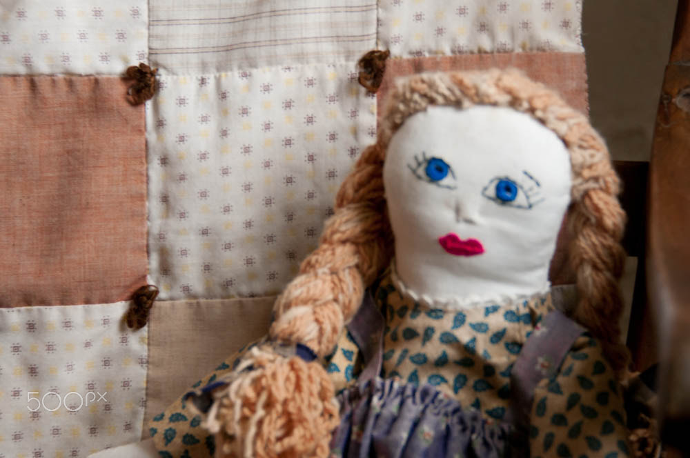 Nikon D300S sample photo. Yarn doll photography