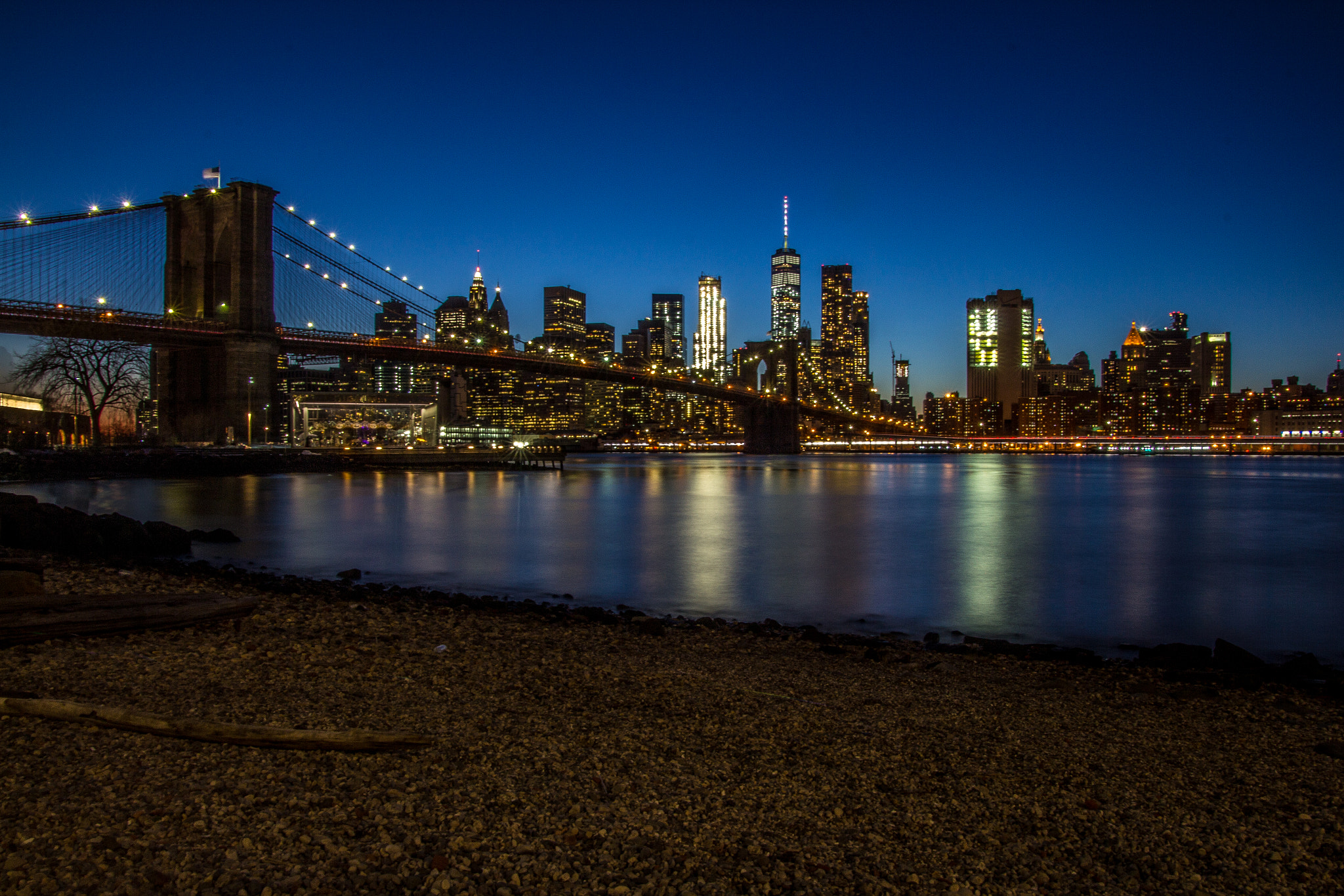 Canon EOS 60D sample photo. Night bridge photography