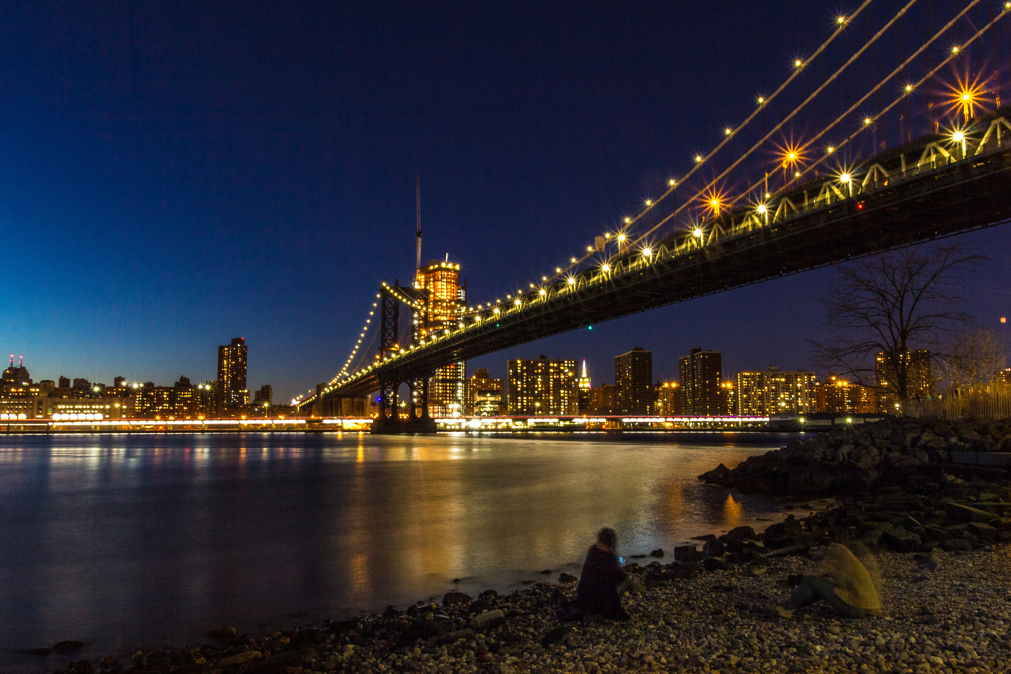 Canon EOS 60D sample photo. Dumbo night photography