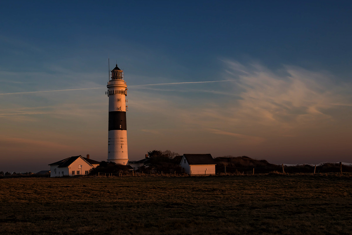 Canon EOS 7D Mark II + Canon EF 16-35mm F4L IS USM sample photo. Kampen lighthouse photography