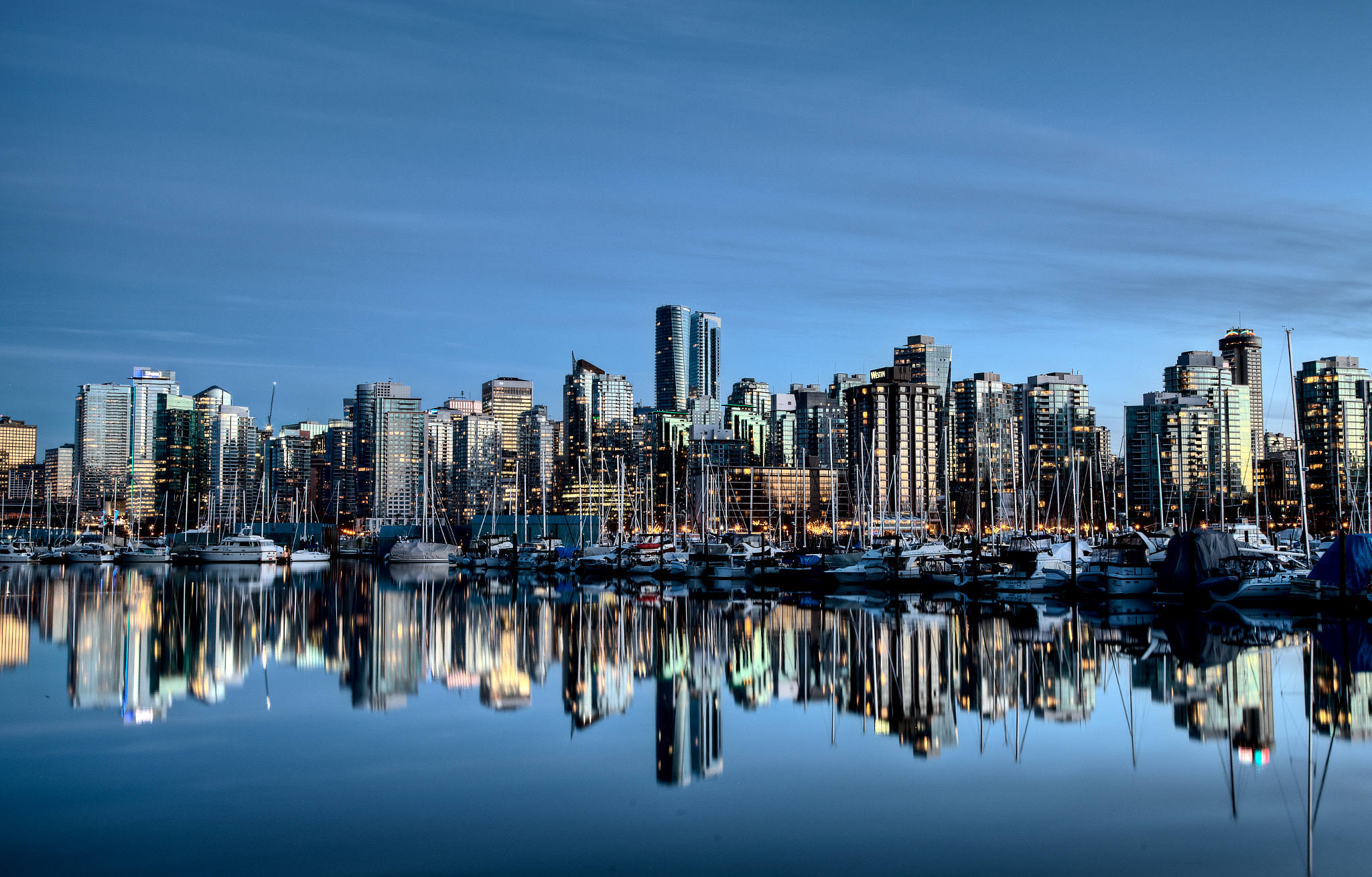 Canon EOS-1Ds Mark III sample photo. Vancouver reflection photography