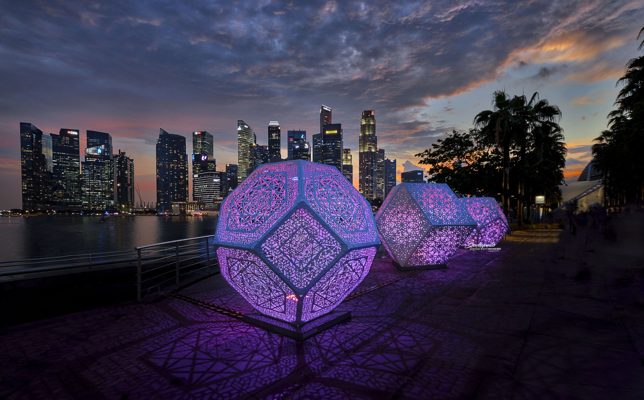 Fujifilm X-T2 + Fujifilm XF 10-24mm F4 R OIS sample photo. Ilight marina bay 2017 - hybycozo art photography