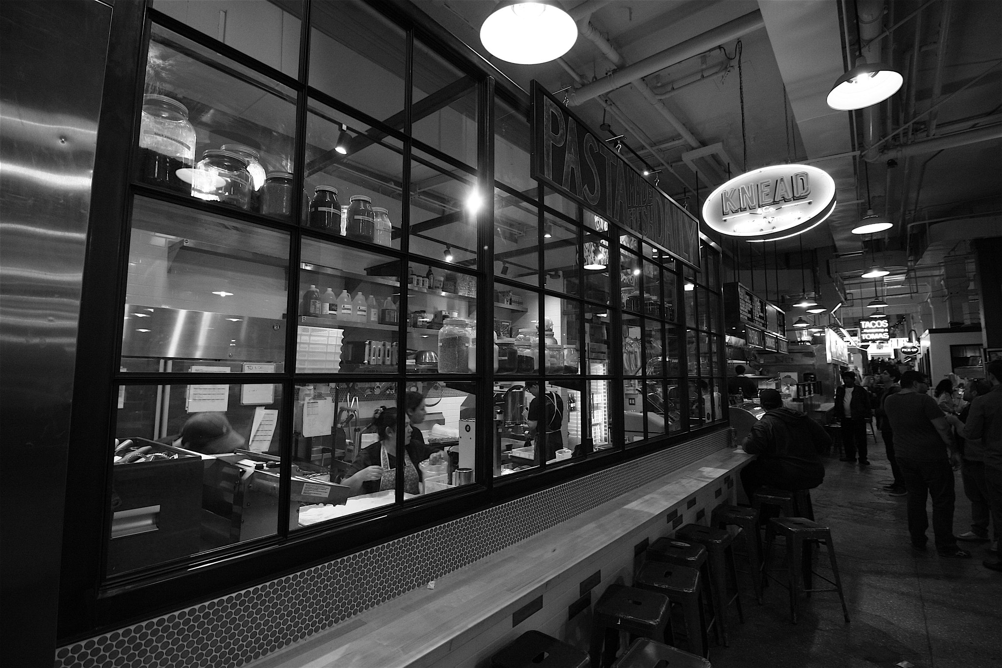 Canon EOS 40D sample photo. Pasta made fresh daily photography