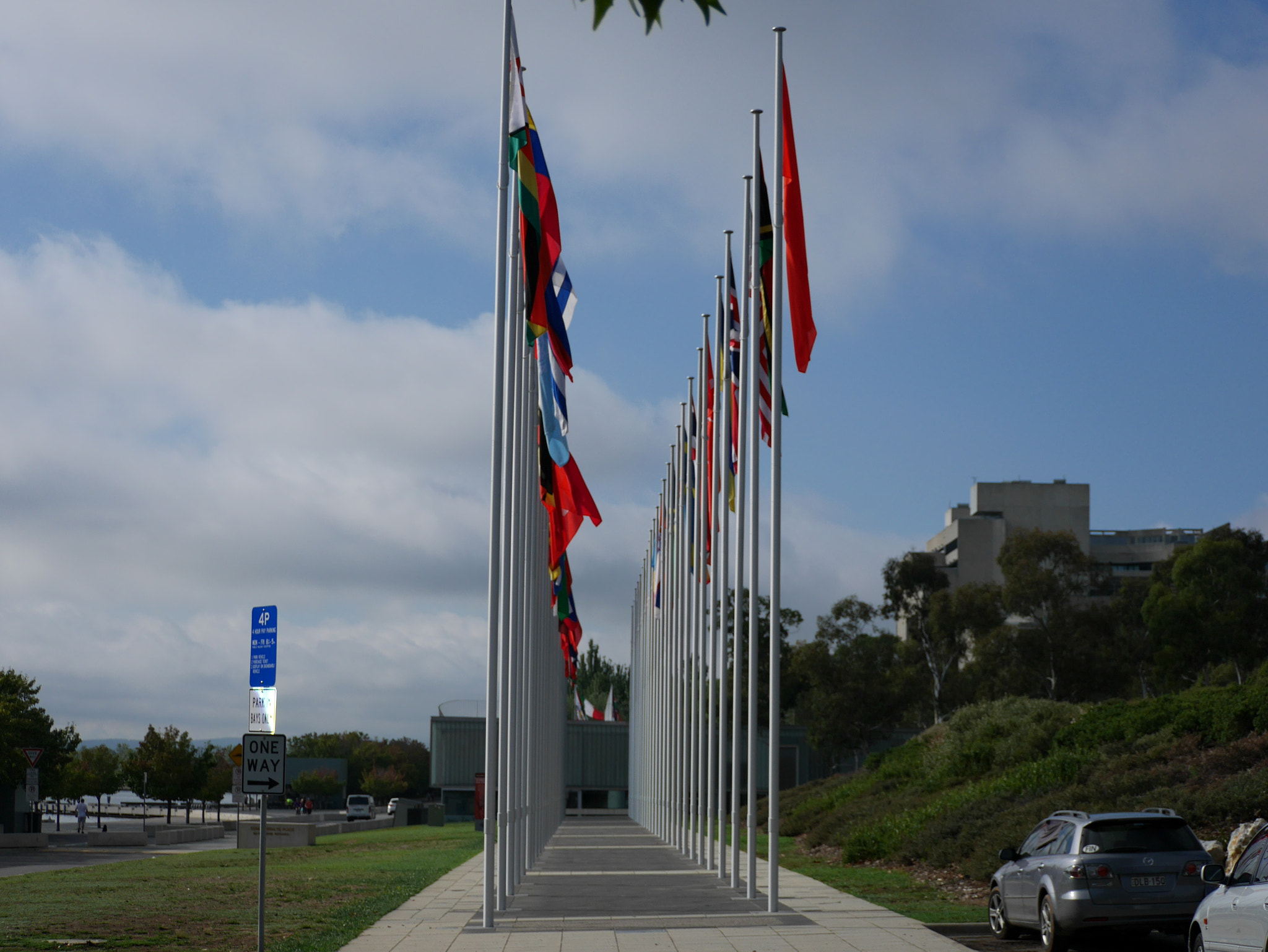 Panasonic DMC-GM1S sample photo. Repeating patterns - vertical lines - canberra,australia photography