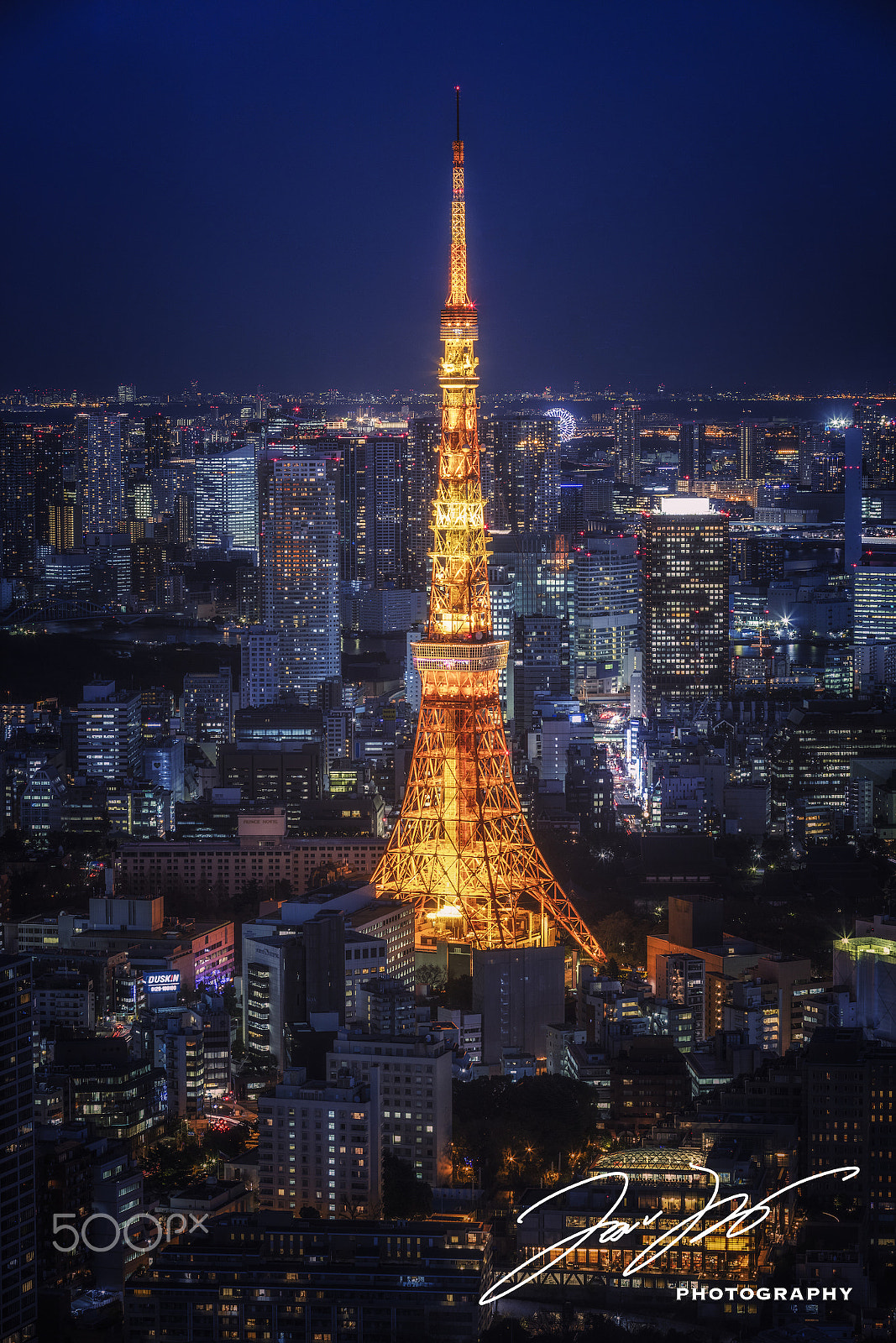 Canon EOS 5DS R + Canon EF 70-200mm F2.8L USM sample photo. Tokyo tower 3 photography