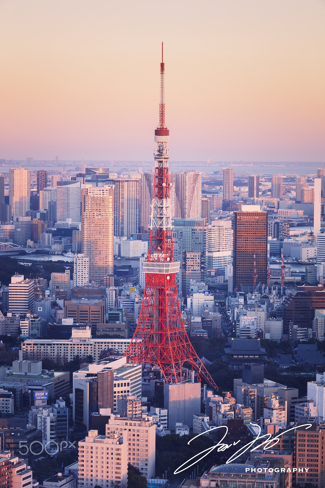Canon EF 70-200mm F2.8L USM sample photo. Tokyo tower 1 photography