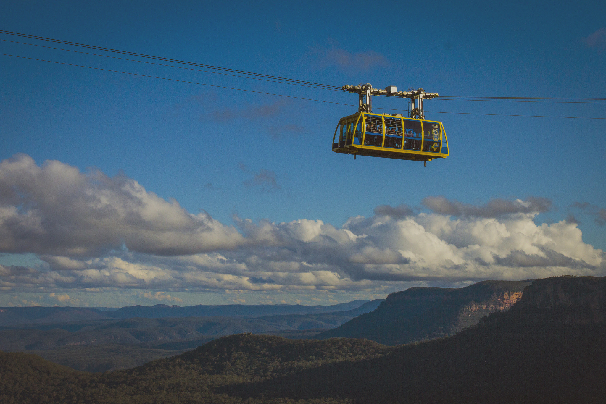 Canon EF 24-70mm F4L IS USM sample photo. Blue mountain in sydney photography
