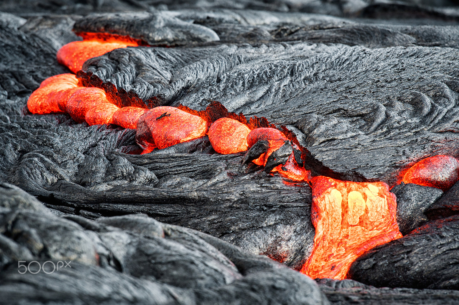 Nikon AF-S Nikkor 70-200mm F2.8G ED VR II sample photo. Lava emergence photography