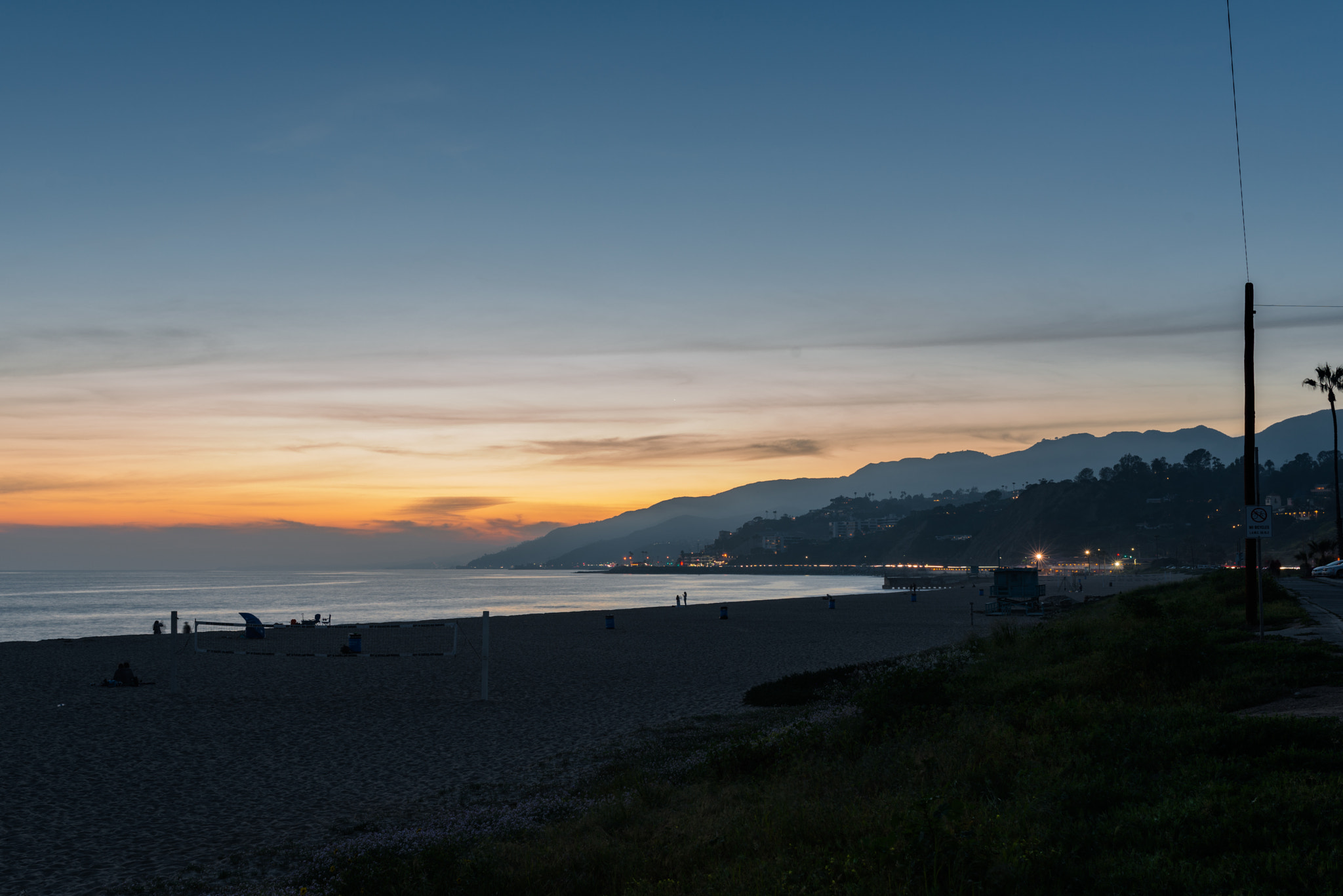 Nikon D800 + Sigma 35mm F1.4 DG HSM Art sample photo. Malibu sunset photography