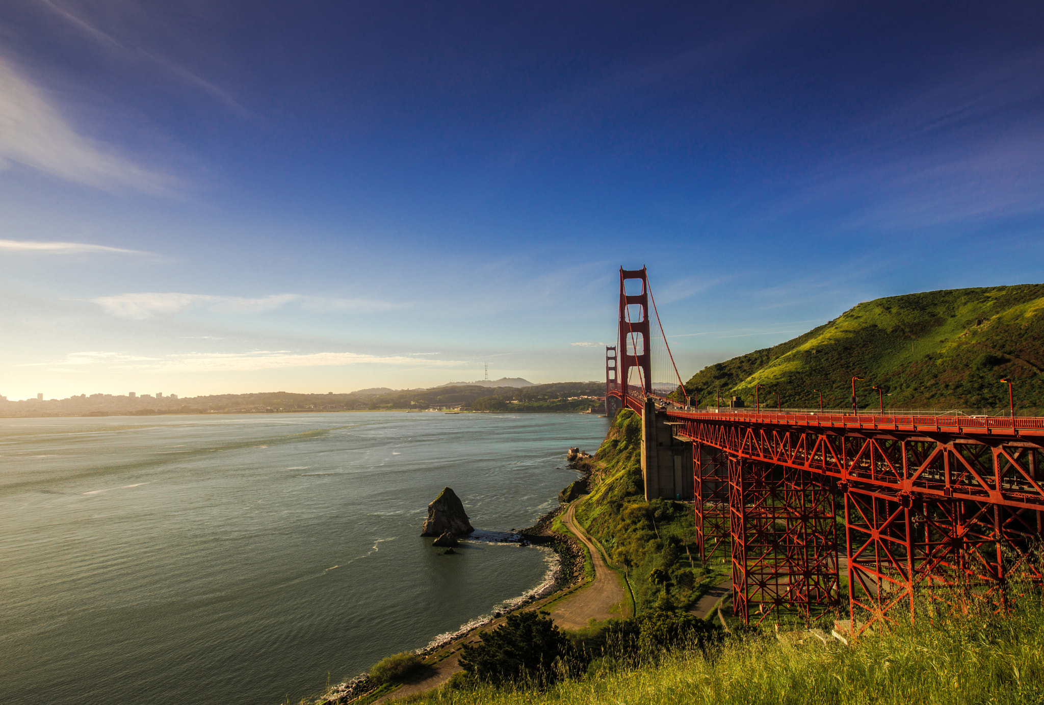 Nikon AF-S Nikkor 14-24mm F2.8G ED sample photo. A golden gate photography