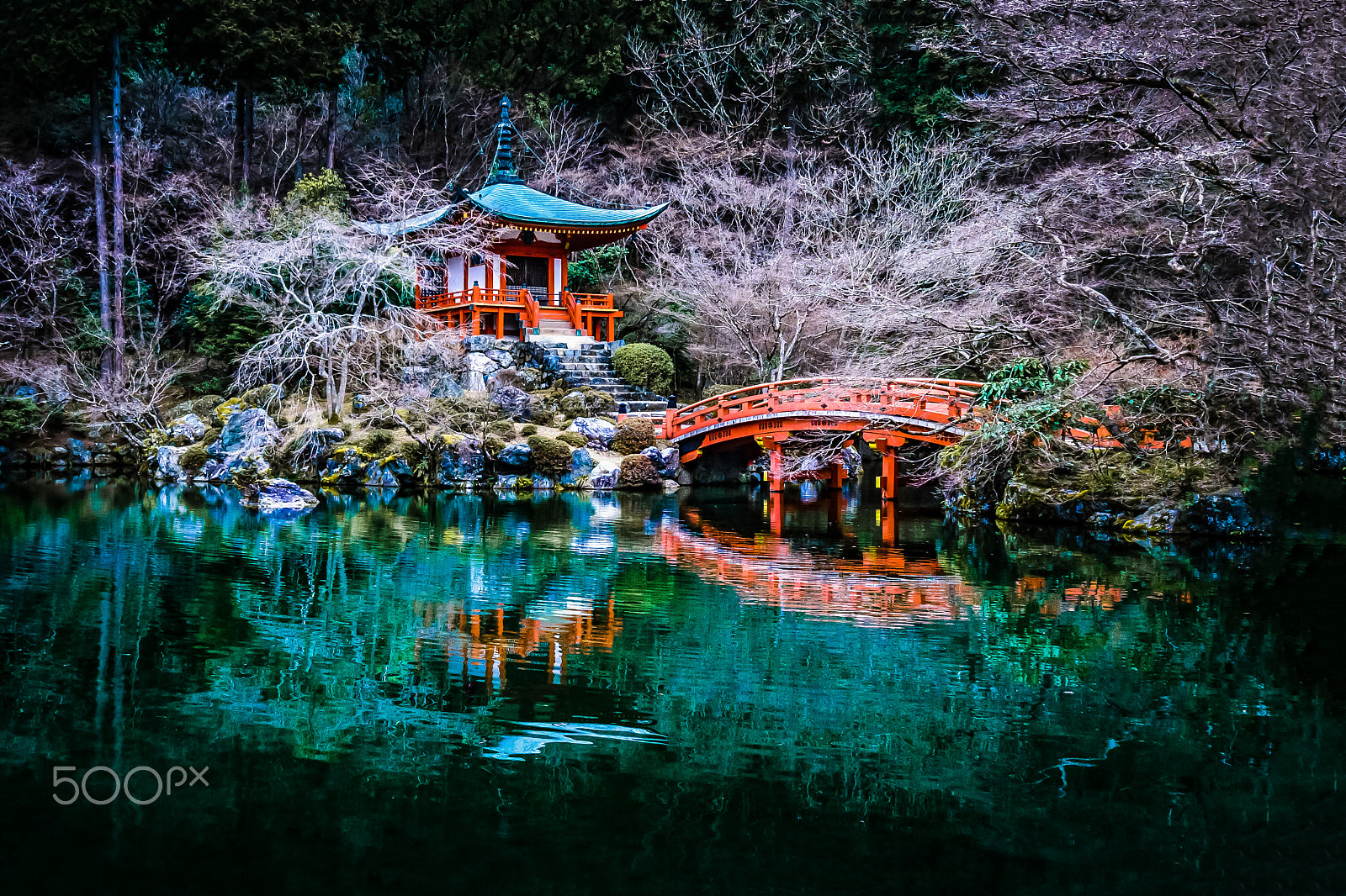 Nikon D7000 + Sigma 10-20mm F3.5 EX DC HSM sample photo. Daigoji temple photography