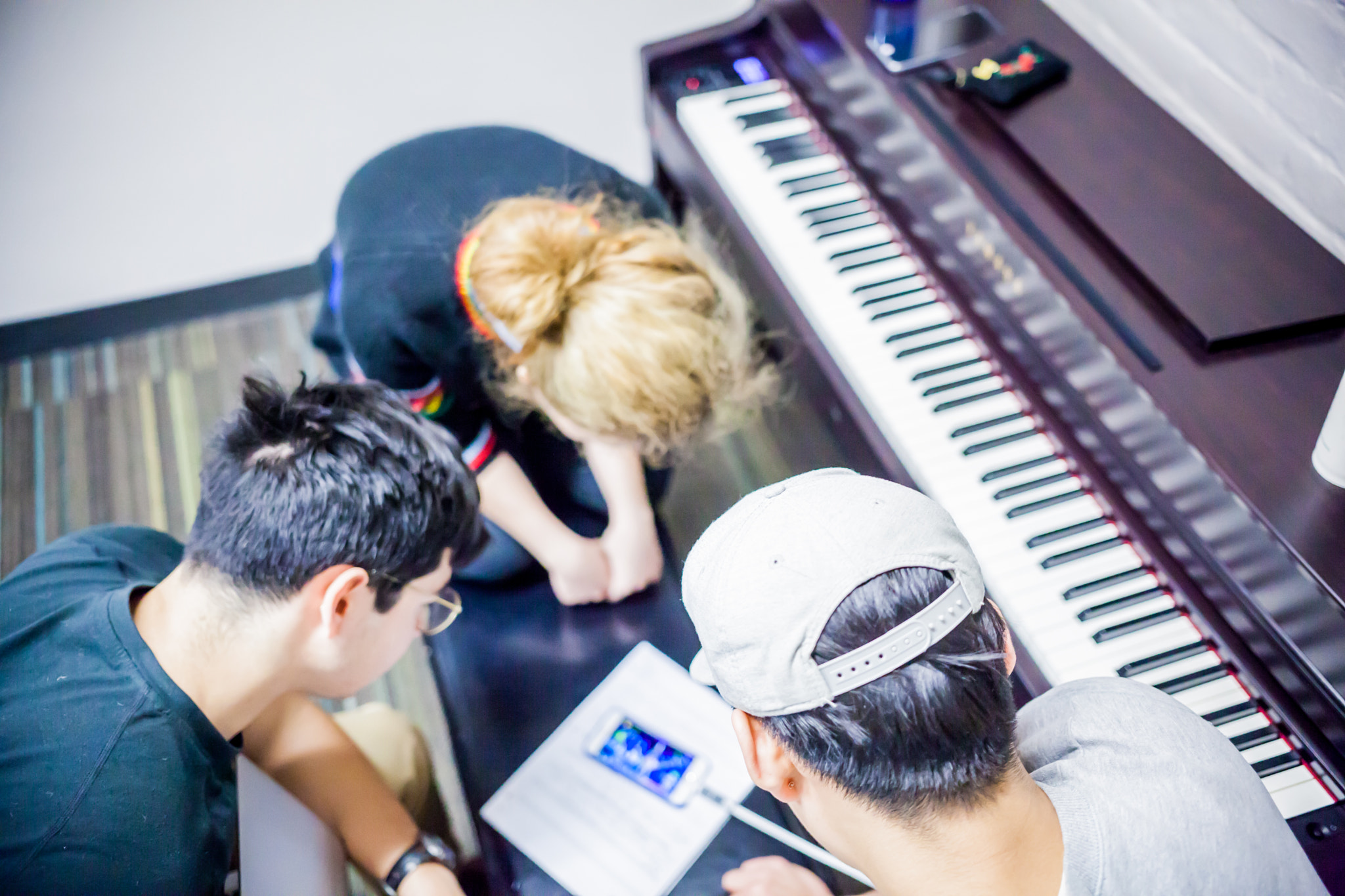 Sigma 18-35mm f/1.8 DC HSM sample photo. Berklee musicians photography