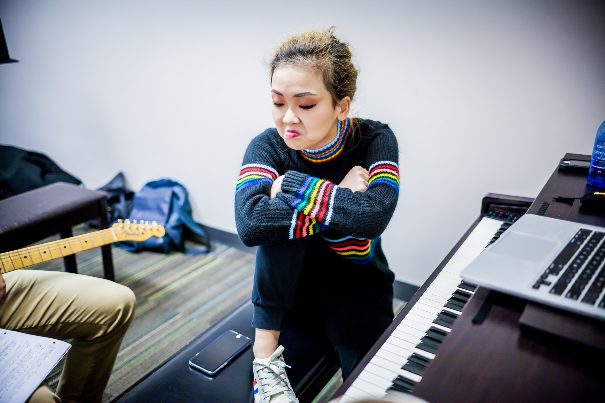 Sigma 18-35mm f/1.8 DC HSM sample photo. Berklee musicians photography