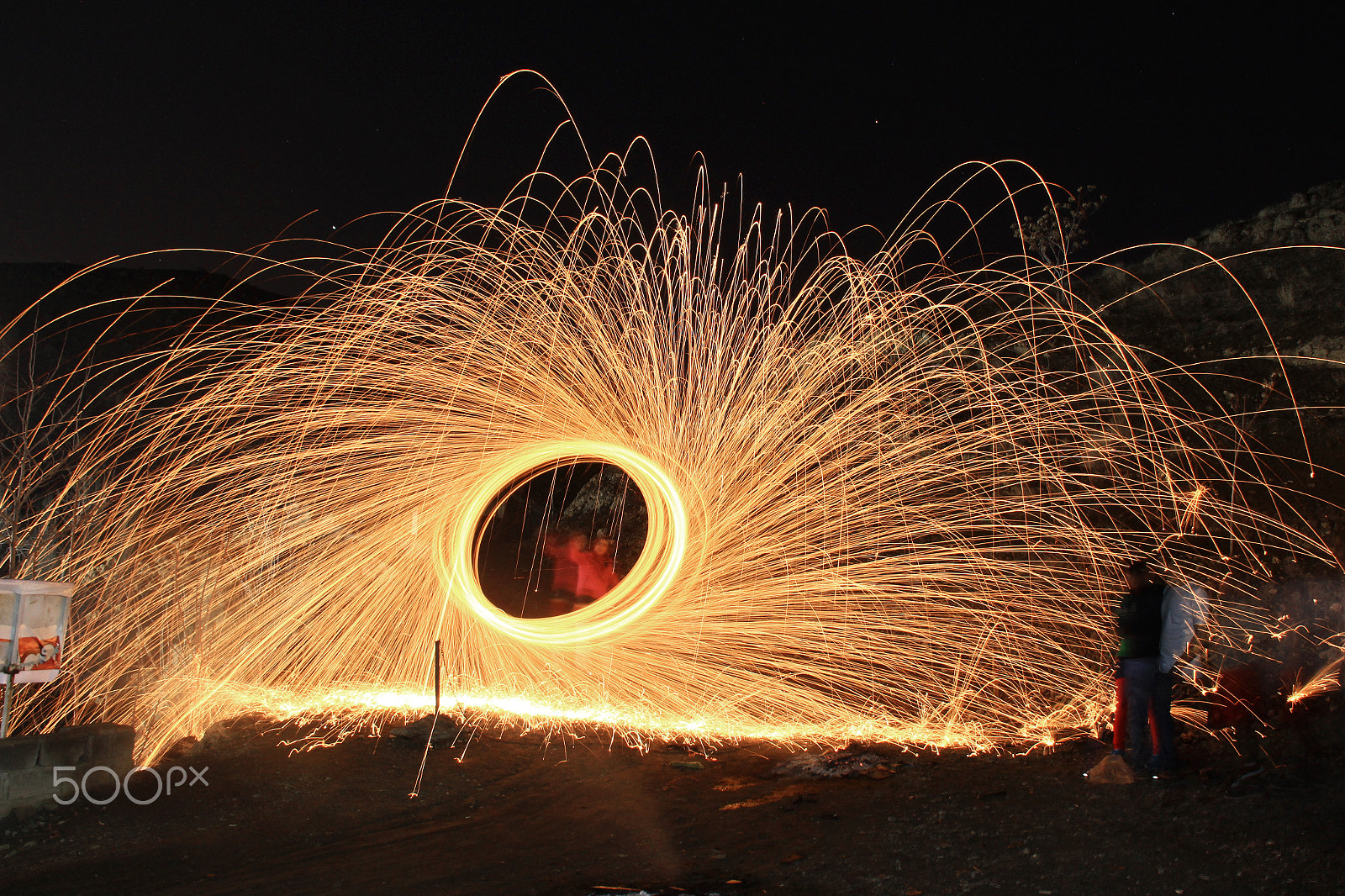 Canon EF-S 18-200mm F3.5-5.6 IS sample photo. Fireworks photography