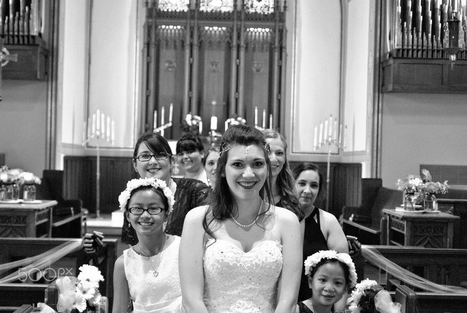 AF Zoom-Nikkor 28-80mm f/3.3-5.6G sample photo. Wedding party photography
