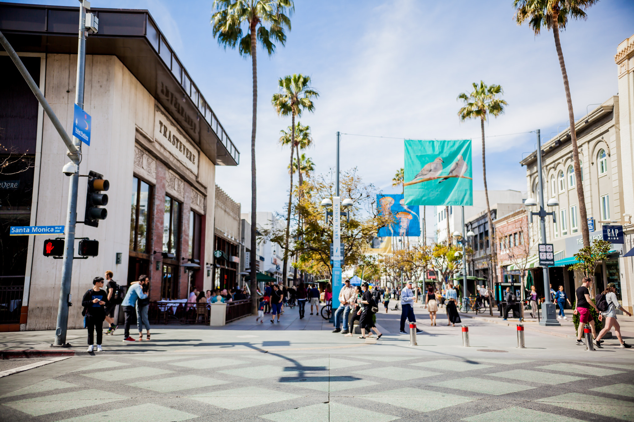 Canon EOS 5D Mark II sample photo. Santa monica & route 66 photography