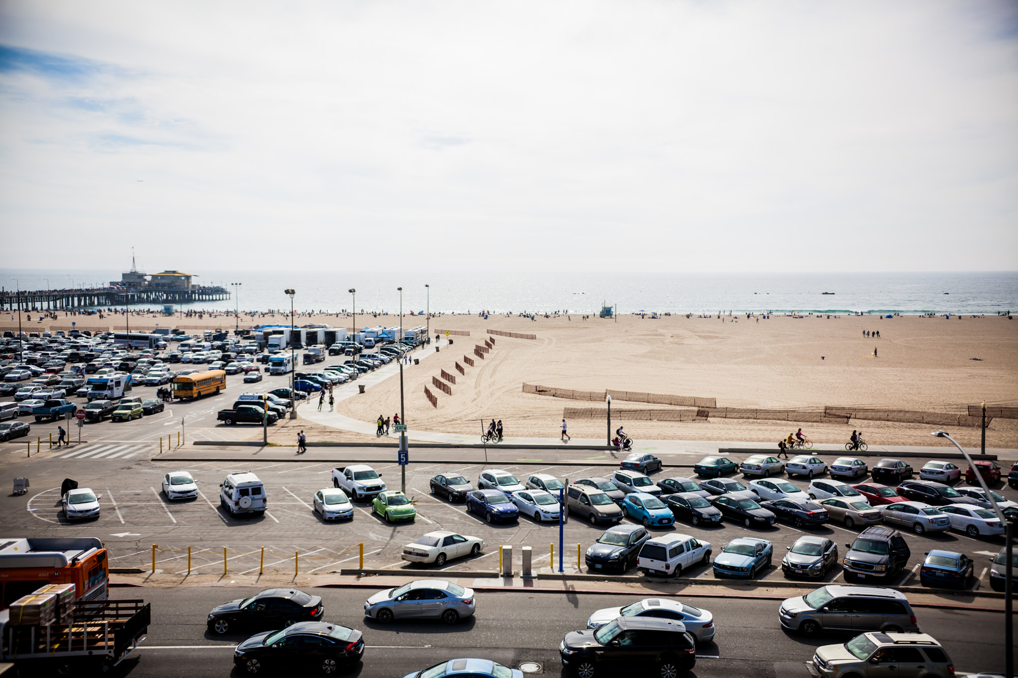 Canon EOS 5D Mark II sample photo. Santa monica & route 66 photography