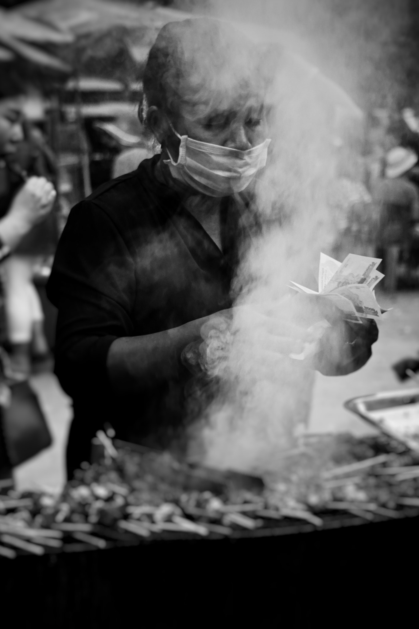 Sony E 55-210mm F4.5-6.3 OSS sample photo. Smoke photography
