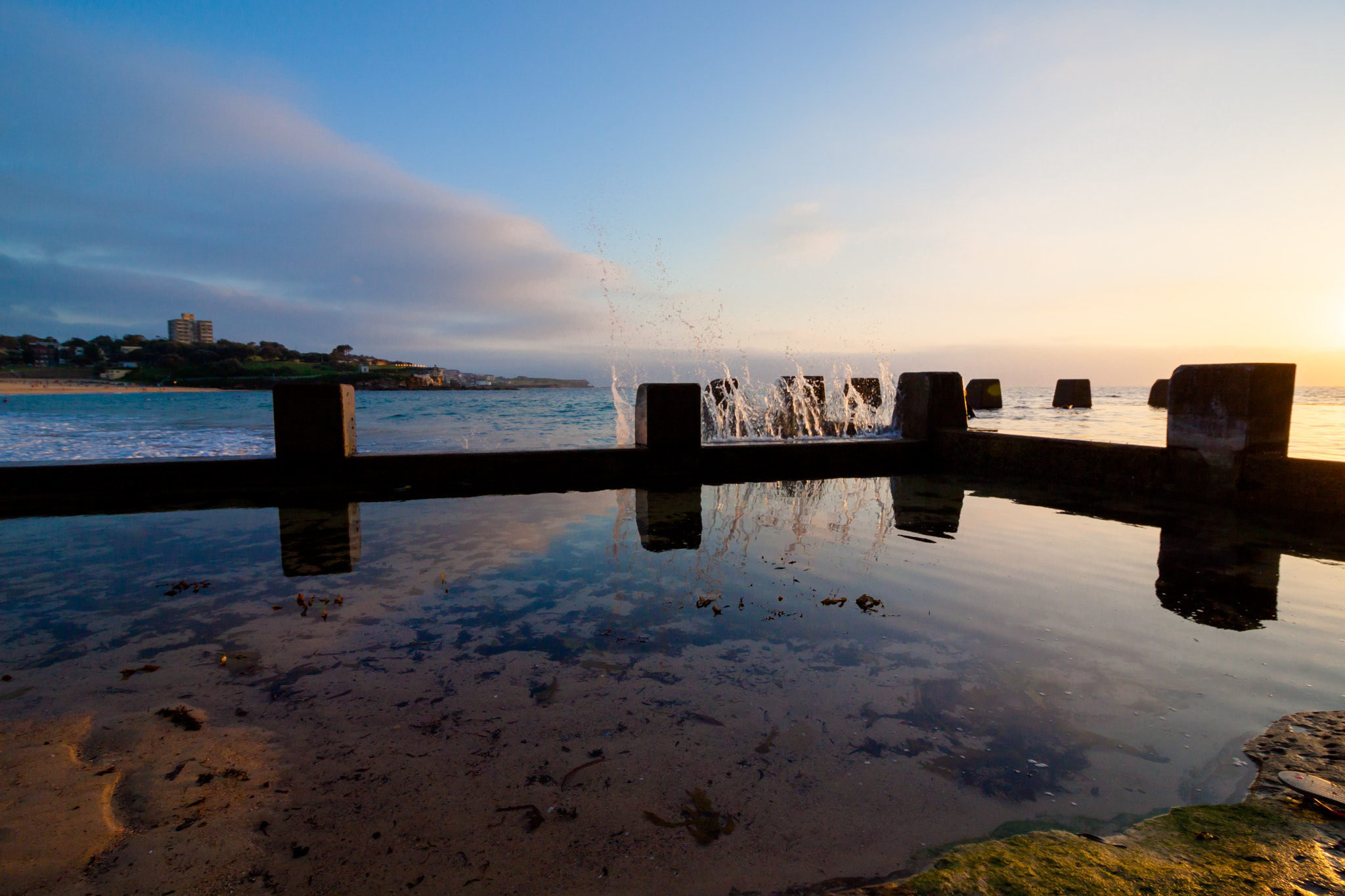 Canon EOS 50D sample photo. Splash of coogee colour photography