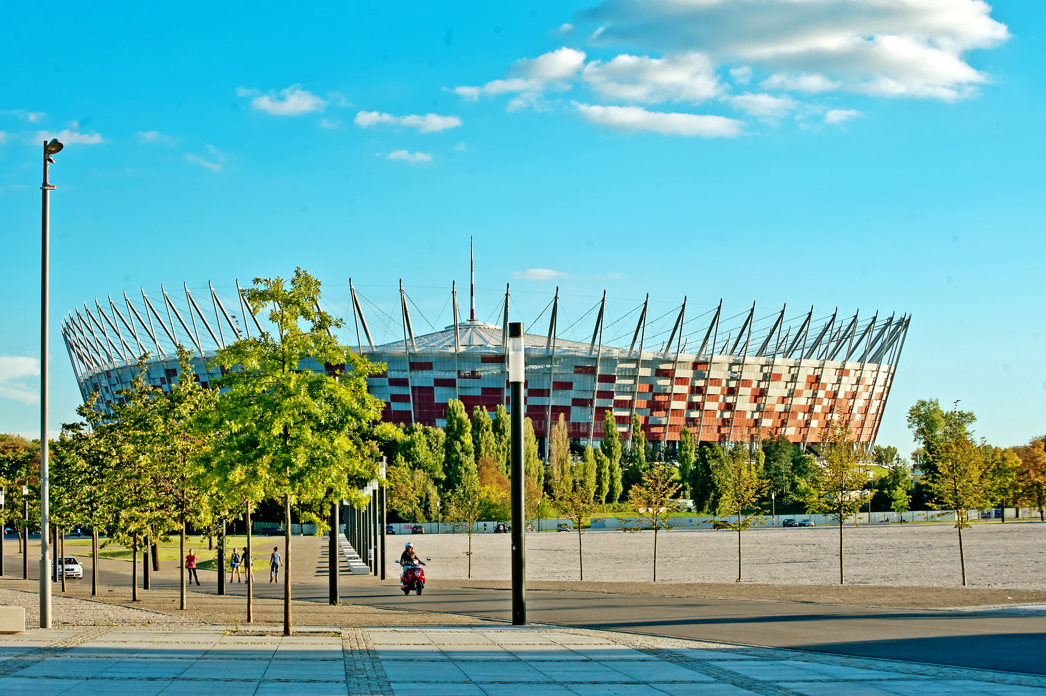 Nikon D700 sample photo. National stadium photography