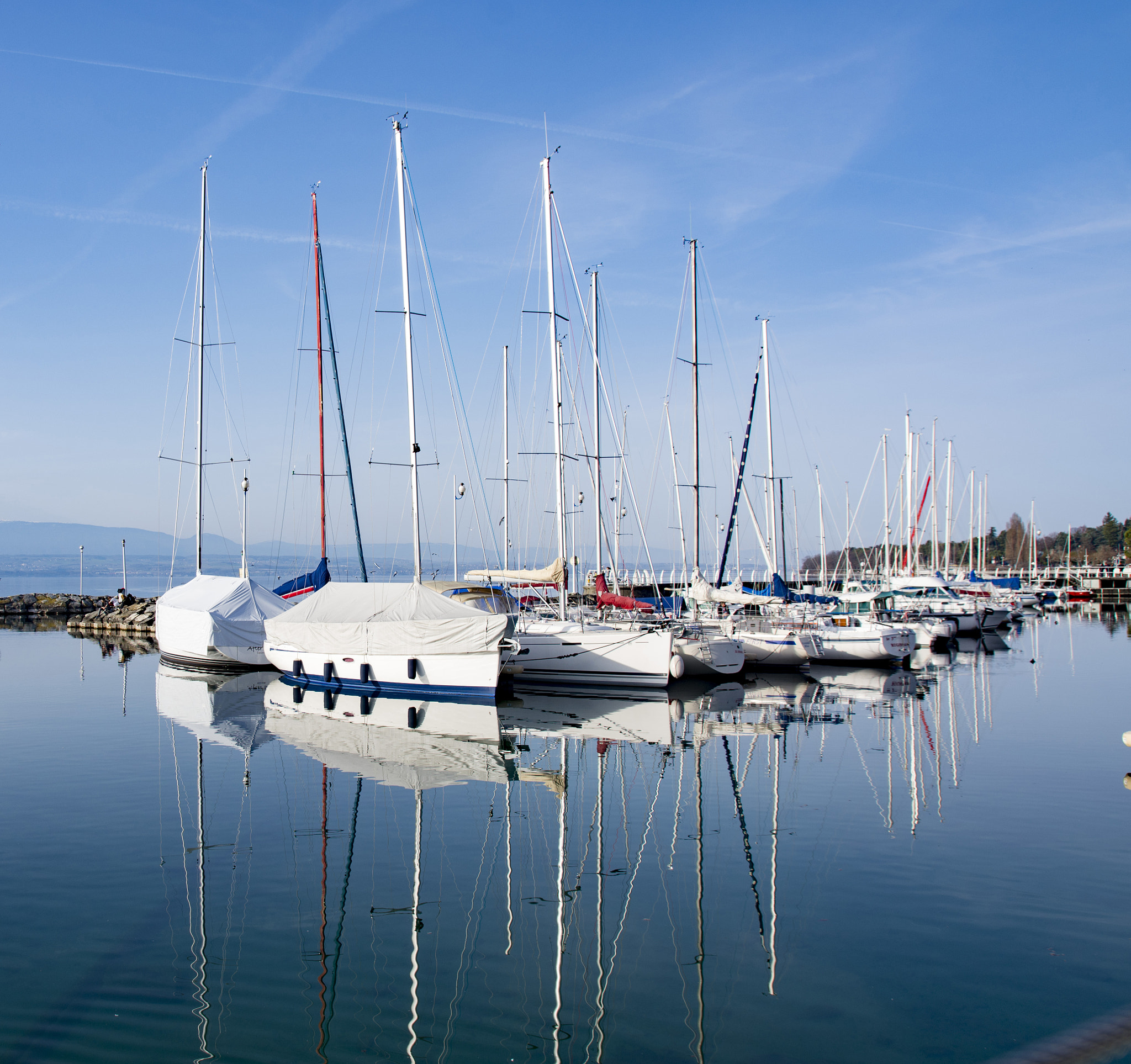Nikon D7200 sample photo. Port thonon les bains  photography