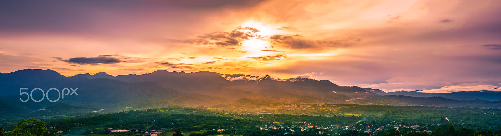 Sony a6000 sample photo. Pai thailand view point photography