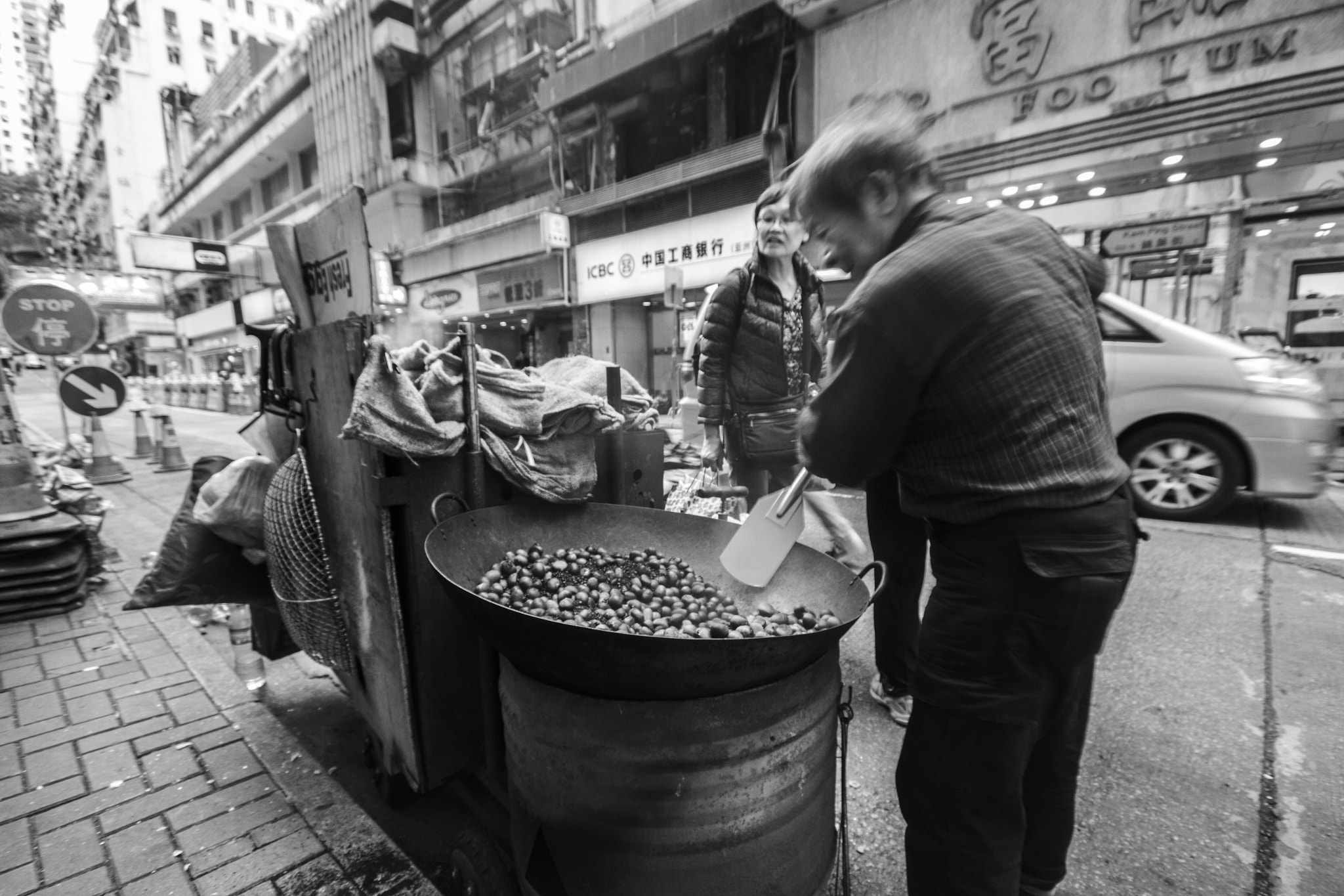 Canon EOS 7D + Sigma 10-20mm F4-5.6 EX DC HSM sample photo. Warm chestnuts, north point, hong kong photography