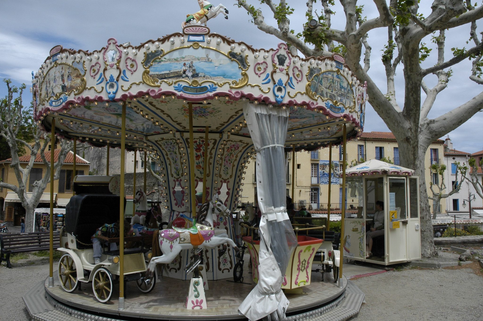 Nikon D70 sample photo. Merry go round photography