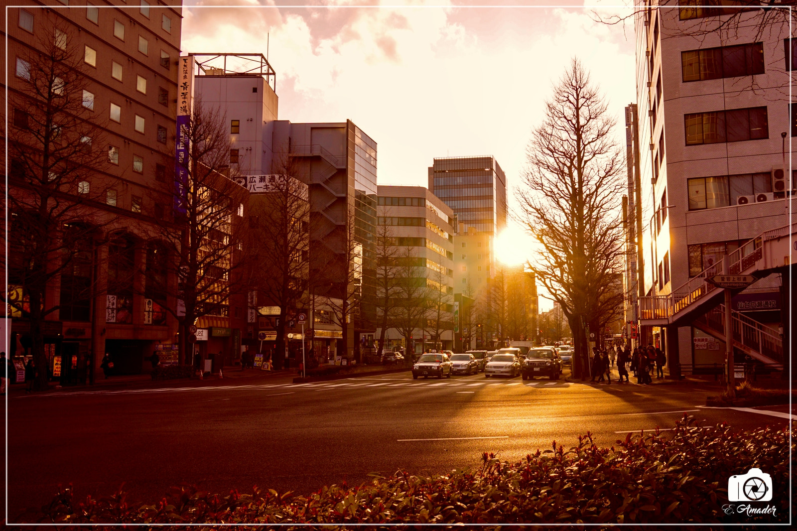 Sony a6000 + Sigma 19mm F2.8 EX DN sample photo. Sunset in sendai... 03月11日2017年 photography