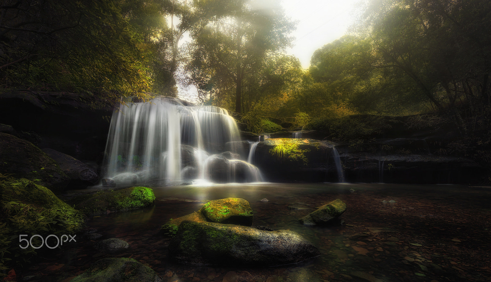 Samyang 14mm F2.8 ED AS IF UMC sample photo. Hunts creek fall photography