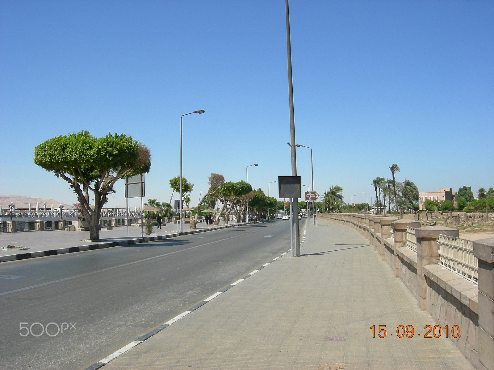 Nikon COOLPIX P2 sample photo. Luxor boulevard photography