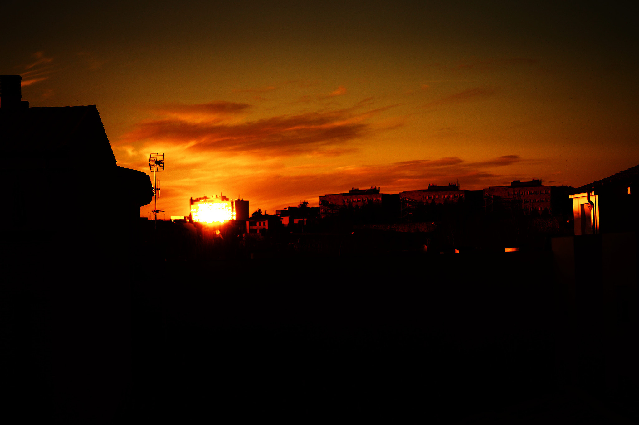 Sony SLT-A58 + Sony DT 50mm F1.8 SAM sample photo. Sundown photography