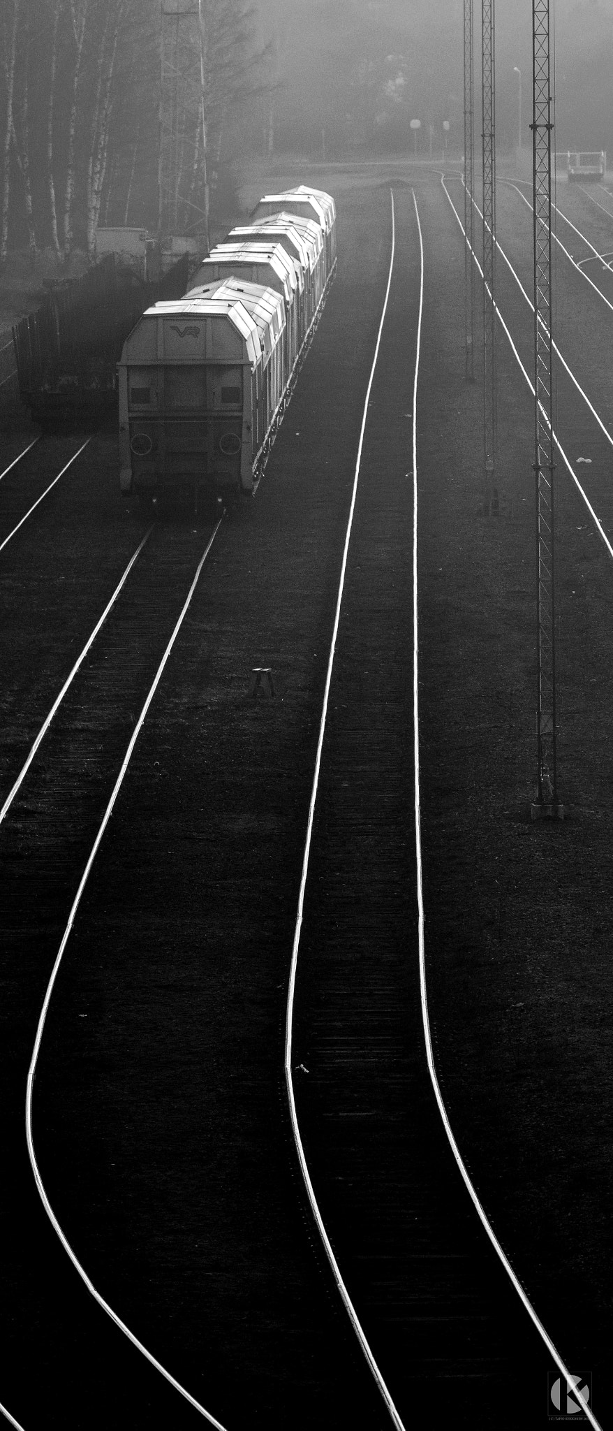 Pentax K-3 sample photo. Rails to south photography