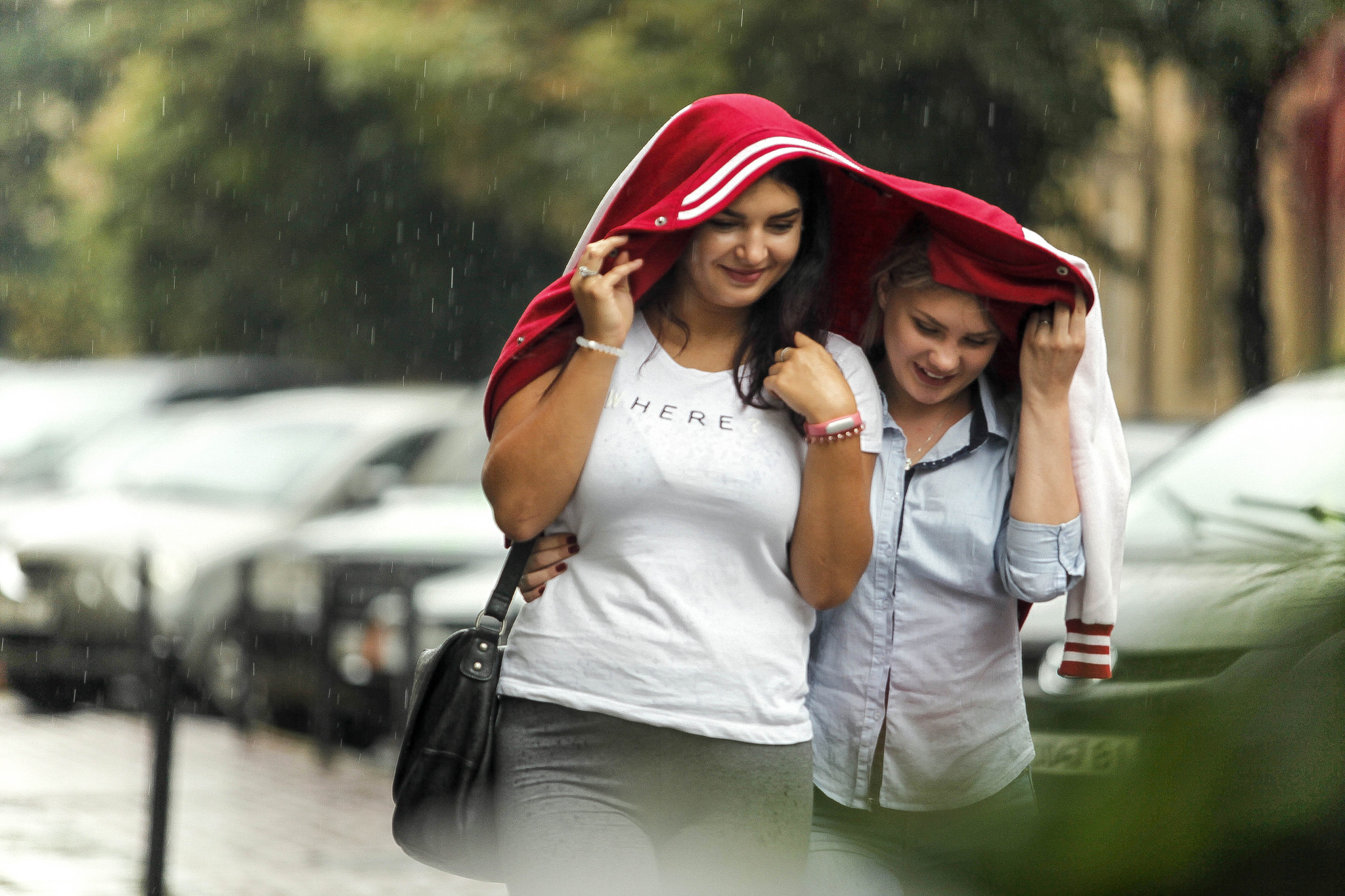 Canon EF 70-200mm F2.8L USM sample photo. Rainy day in lviv city photography