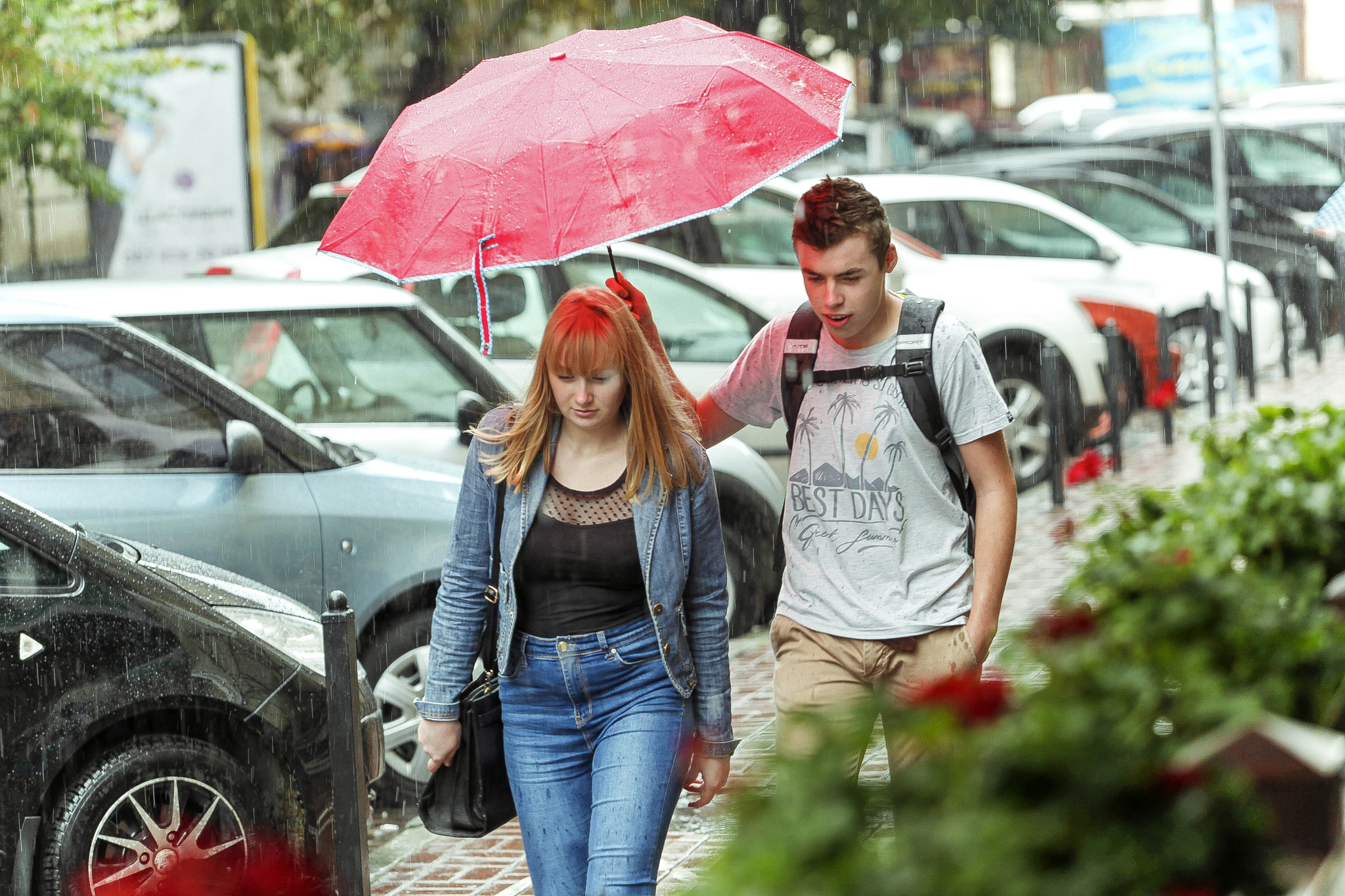 Canon EF 70-200mm F2.8L USM sample photo. Rainy day in lviv city photography