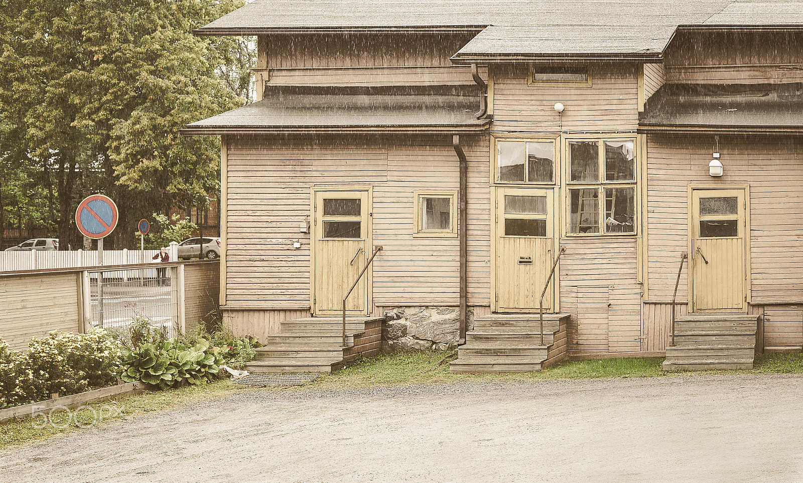 Nikon D700 sample photo. Rain at kuopio photography