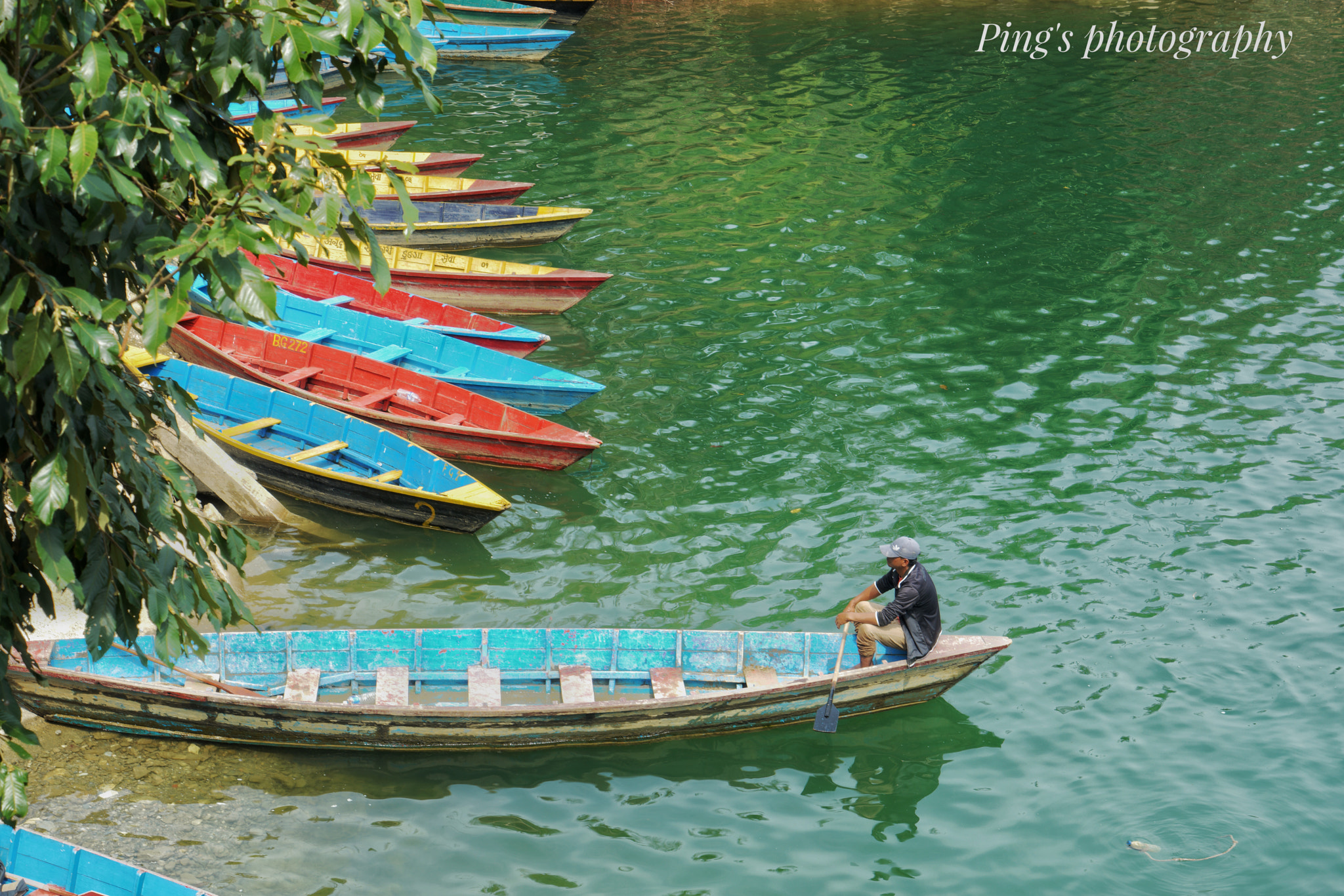 Sony a7R II sample photo. Fewa lake photography