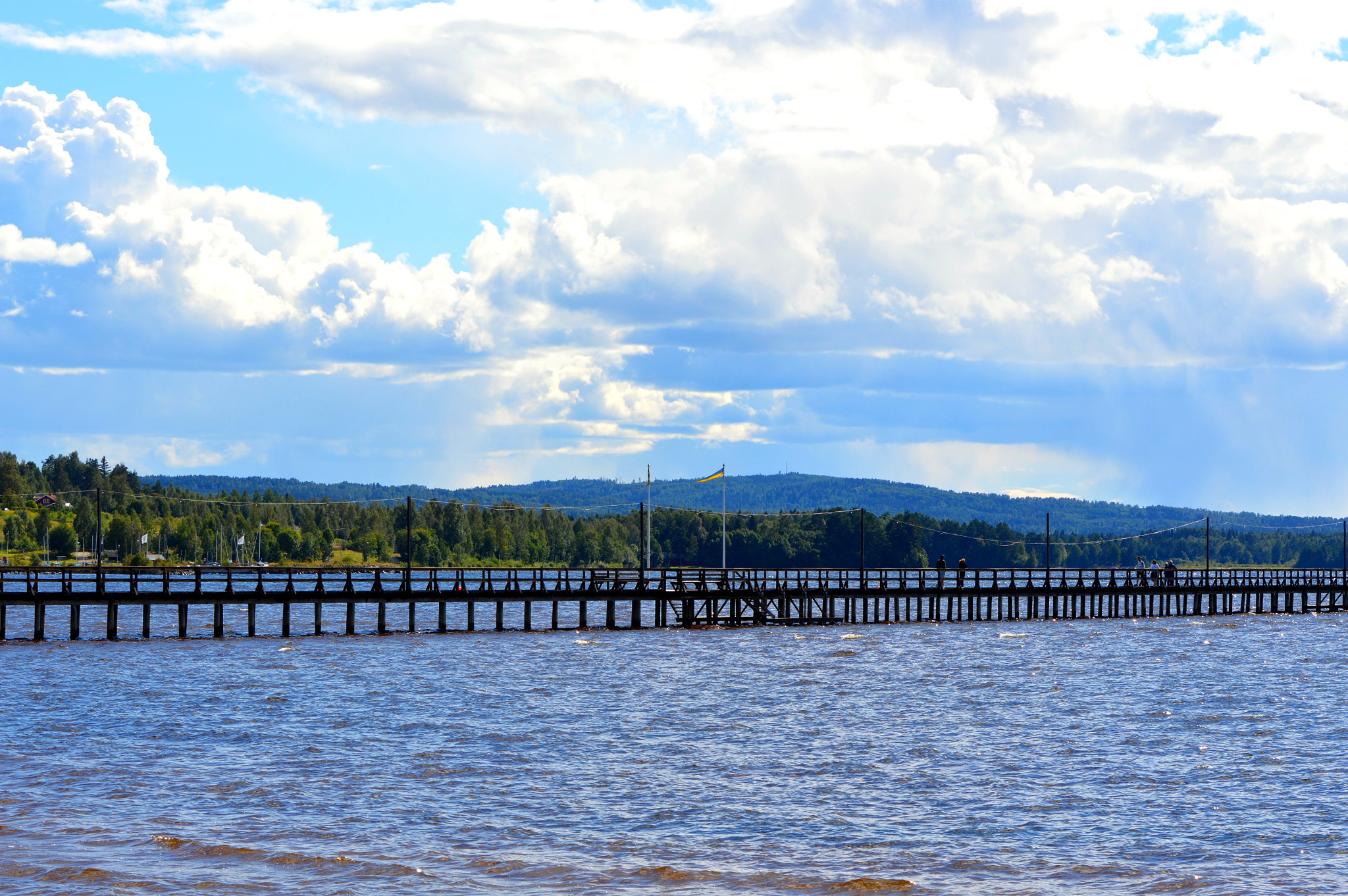 Nikon D3200 sample photo. The pier photography
