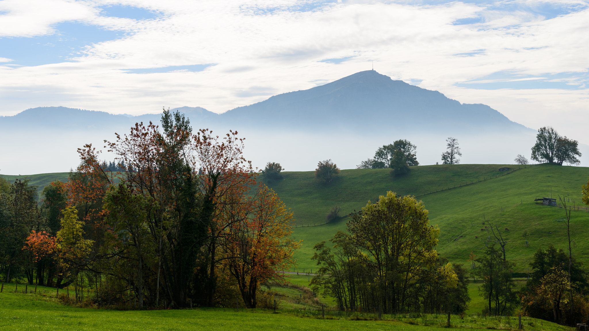 Nikon AF-S Nikkor 24-120mm F4G ED VR sample photo. Rigi - king of the mountains photography