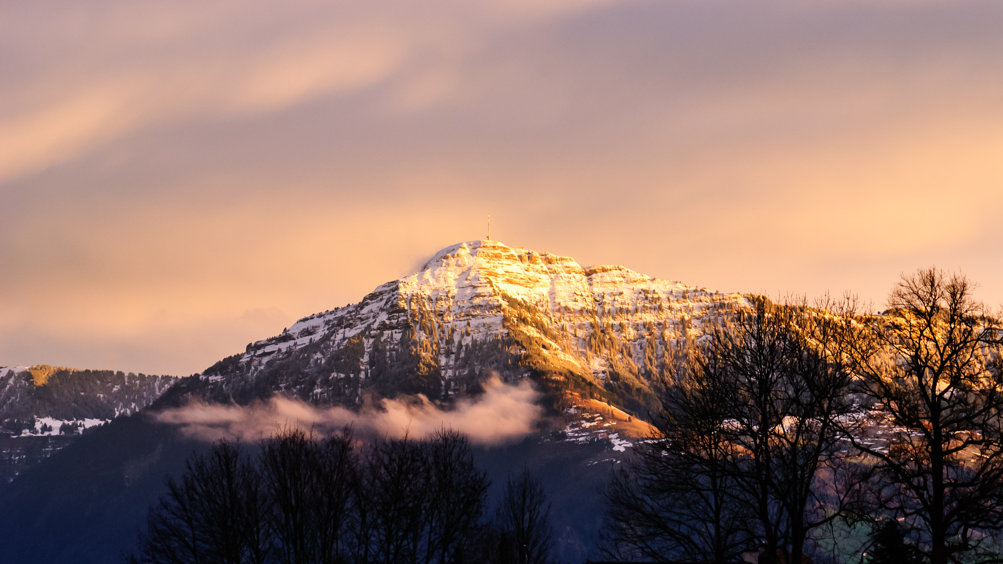 Nikon AF-S Micro-Nikkor 105mm F2.8G IF-ED VR sample photo. Rigi - king of the mountains photography