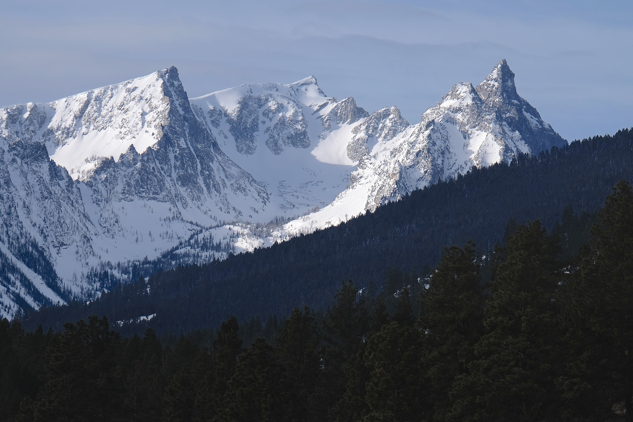 Fujifilm XF 55-200mm F3.5-4.8 R LM OIS sample photo. Trapper mountain, mt (10,157' elev.) photography