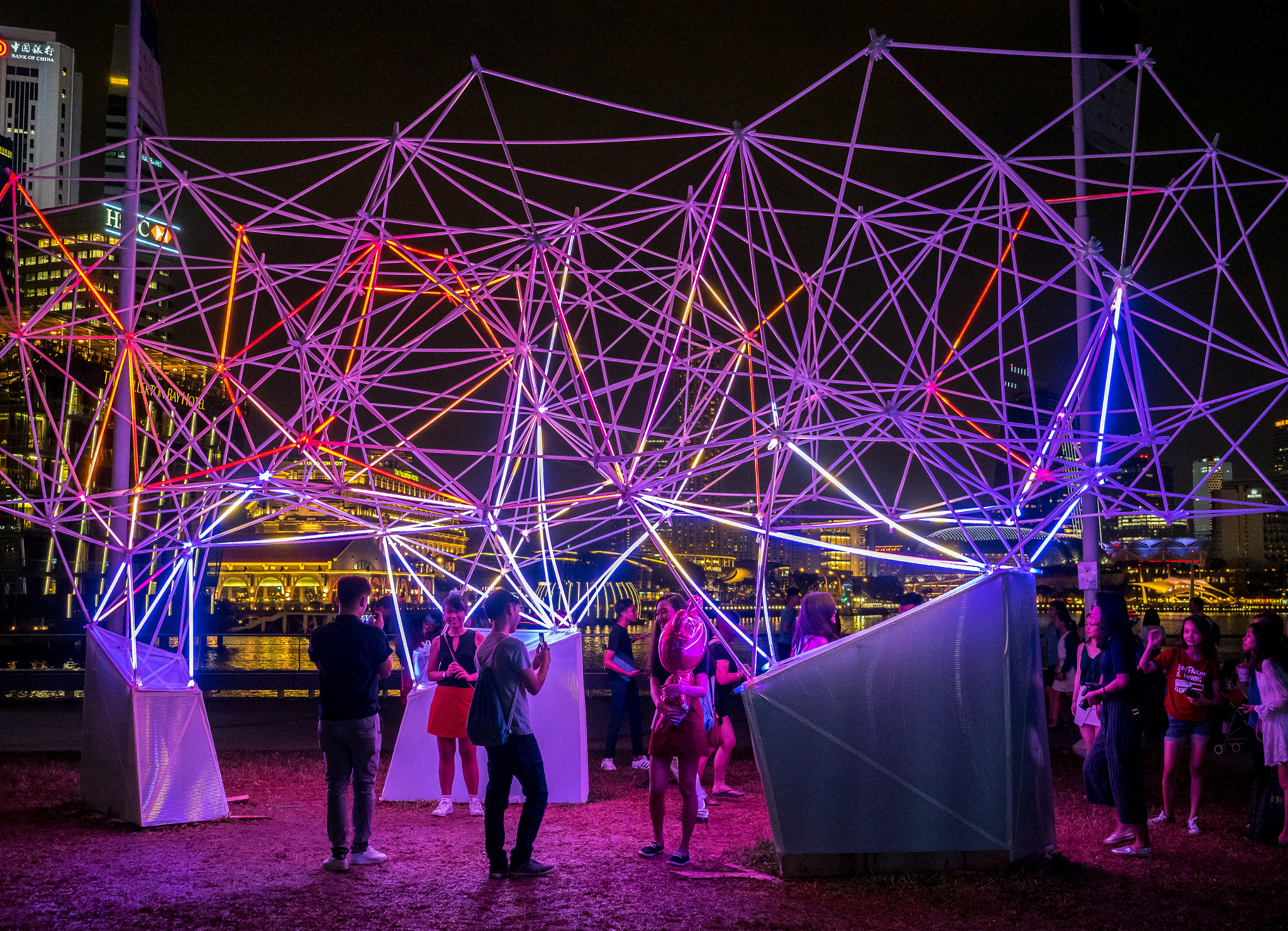 Olympus OM-D E-M1 Mark II + Olympus M.Zuiko Digital ED 12-40mm F2.8 Pro sample photo. At the energy sustainability festival singapore  photography