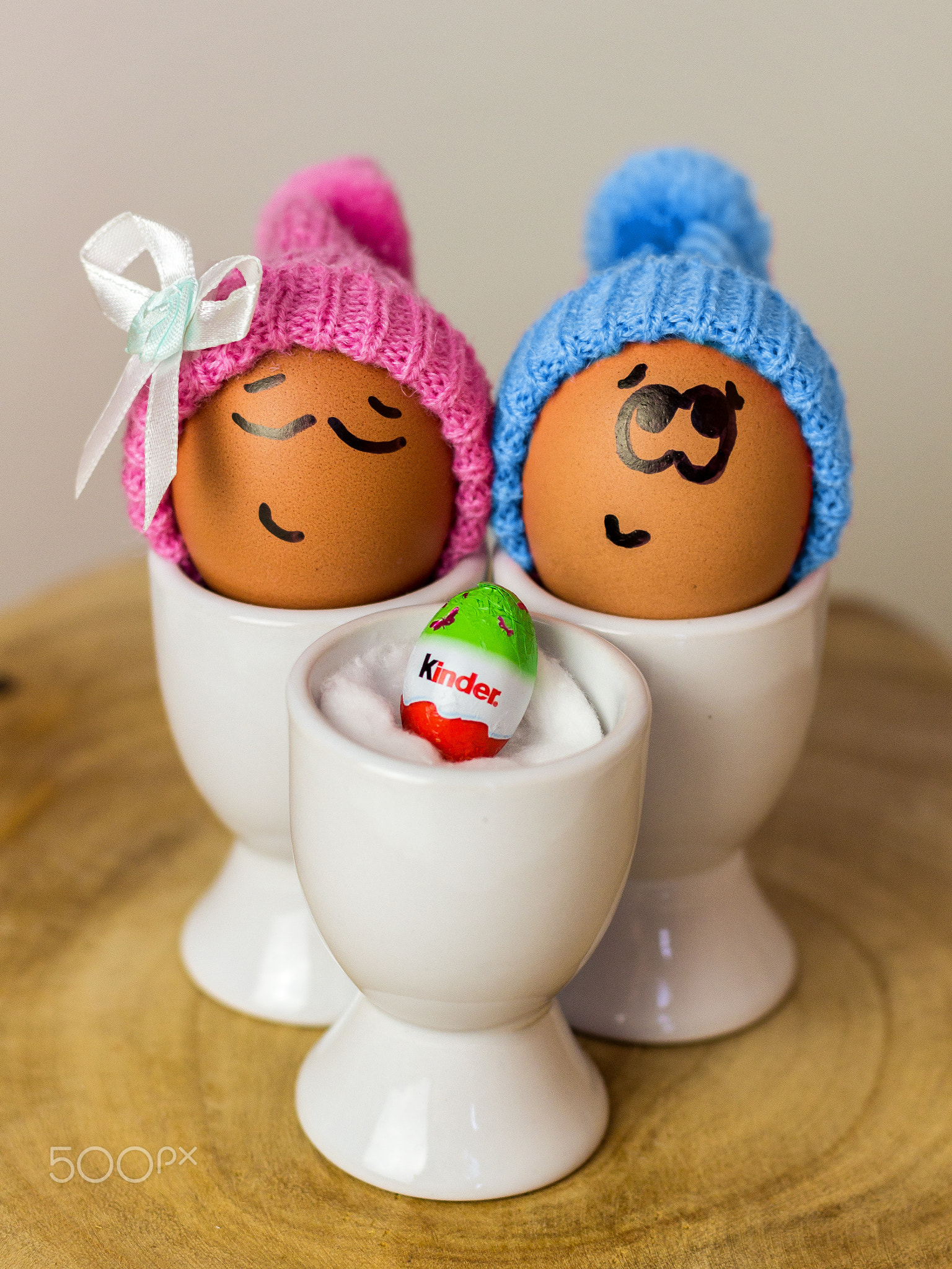 Easter egg baby announcement