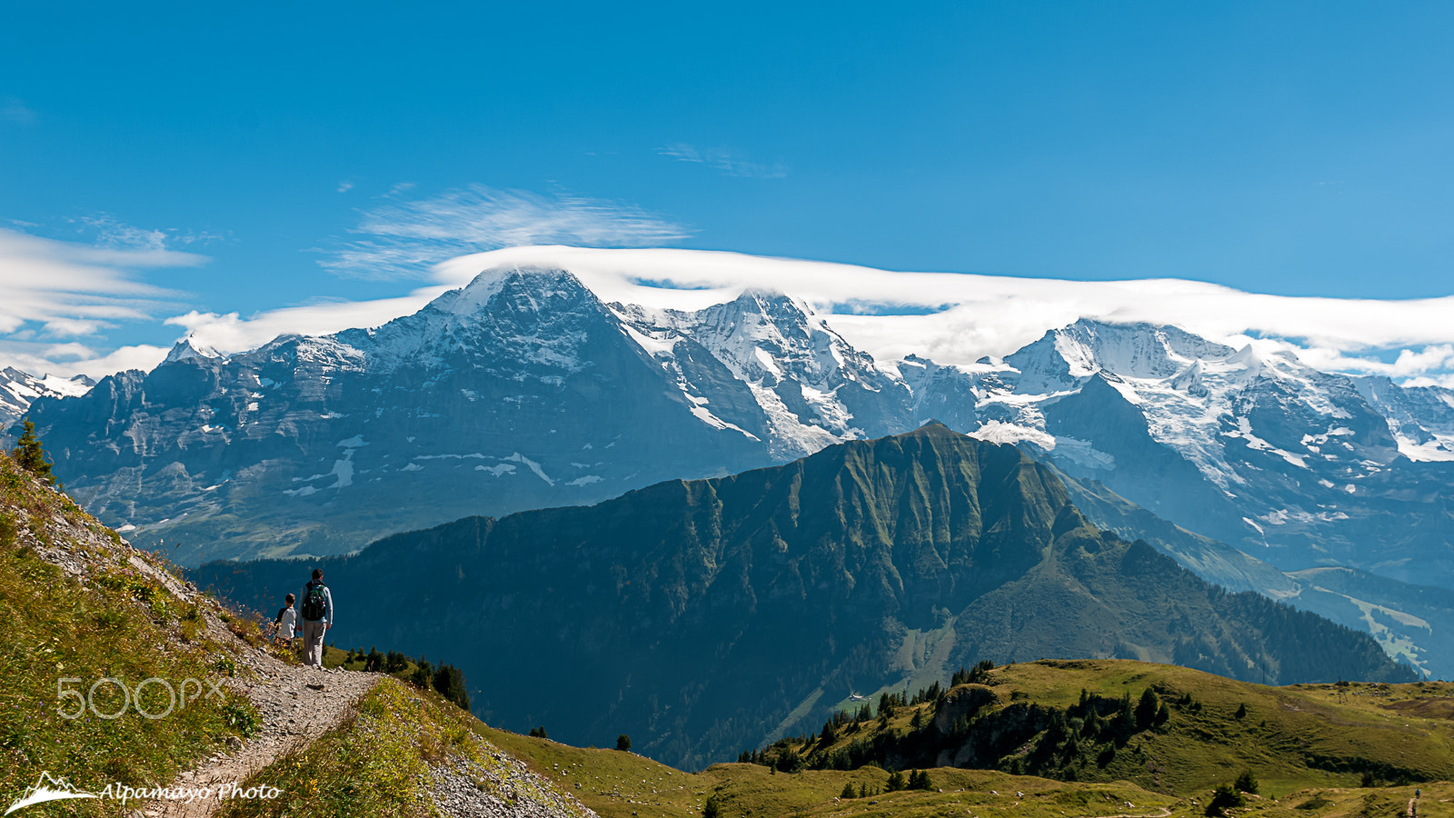 Nikon AF-S Nikkor 24-70mm F2.8G ED sample photo. Toward the north face of eiger photography