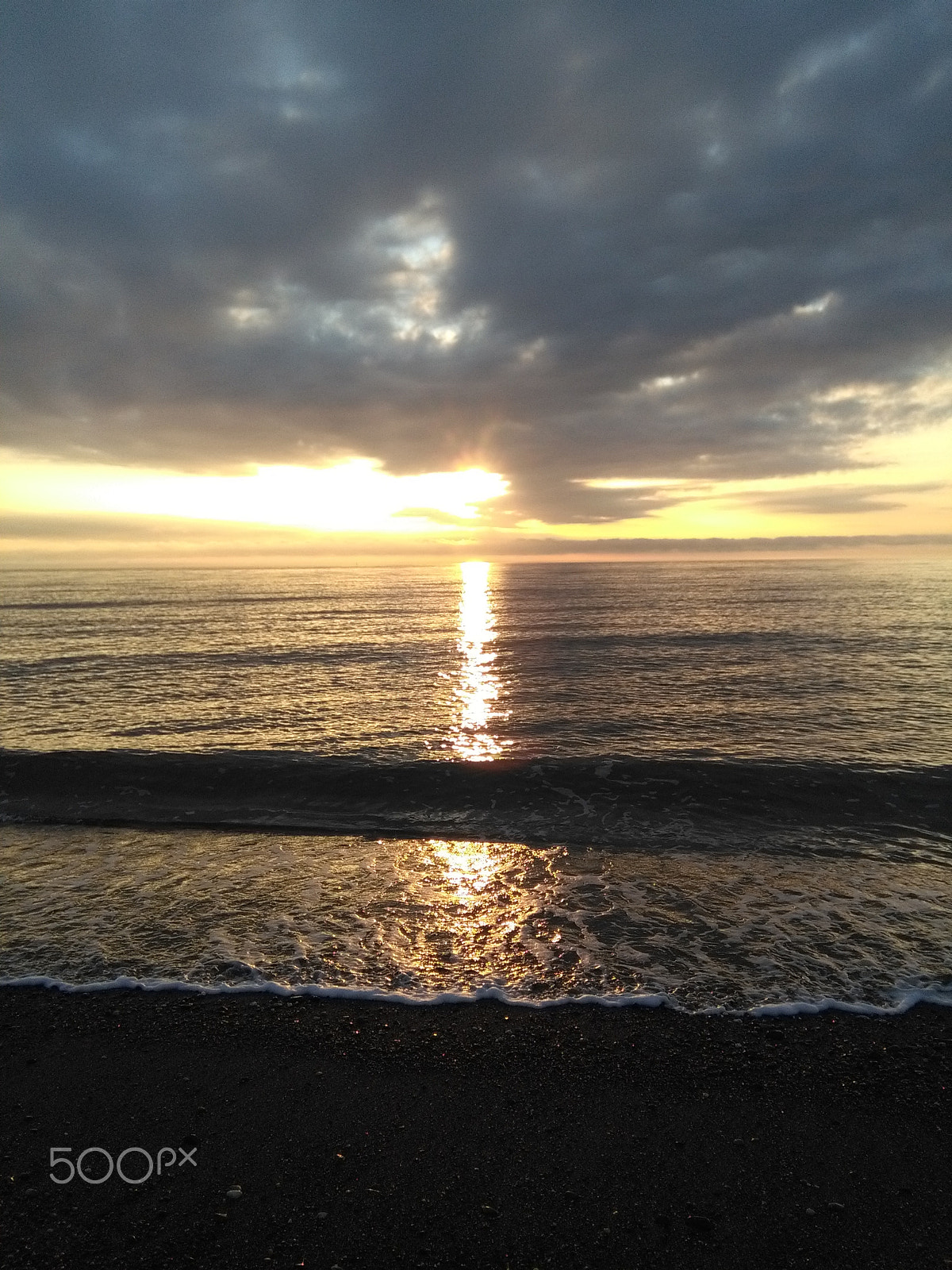HUAWEI Y6 sample photo. Wave photography